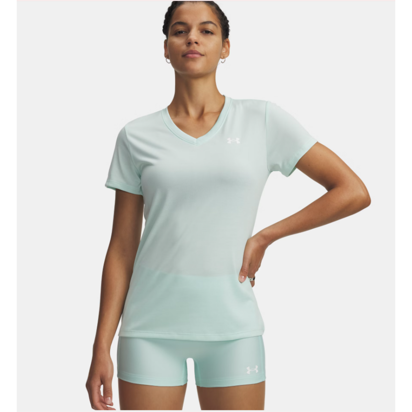 Under Armour UA T-SHIRT EN V FEMME