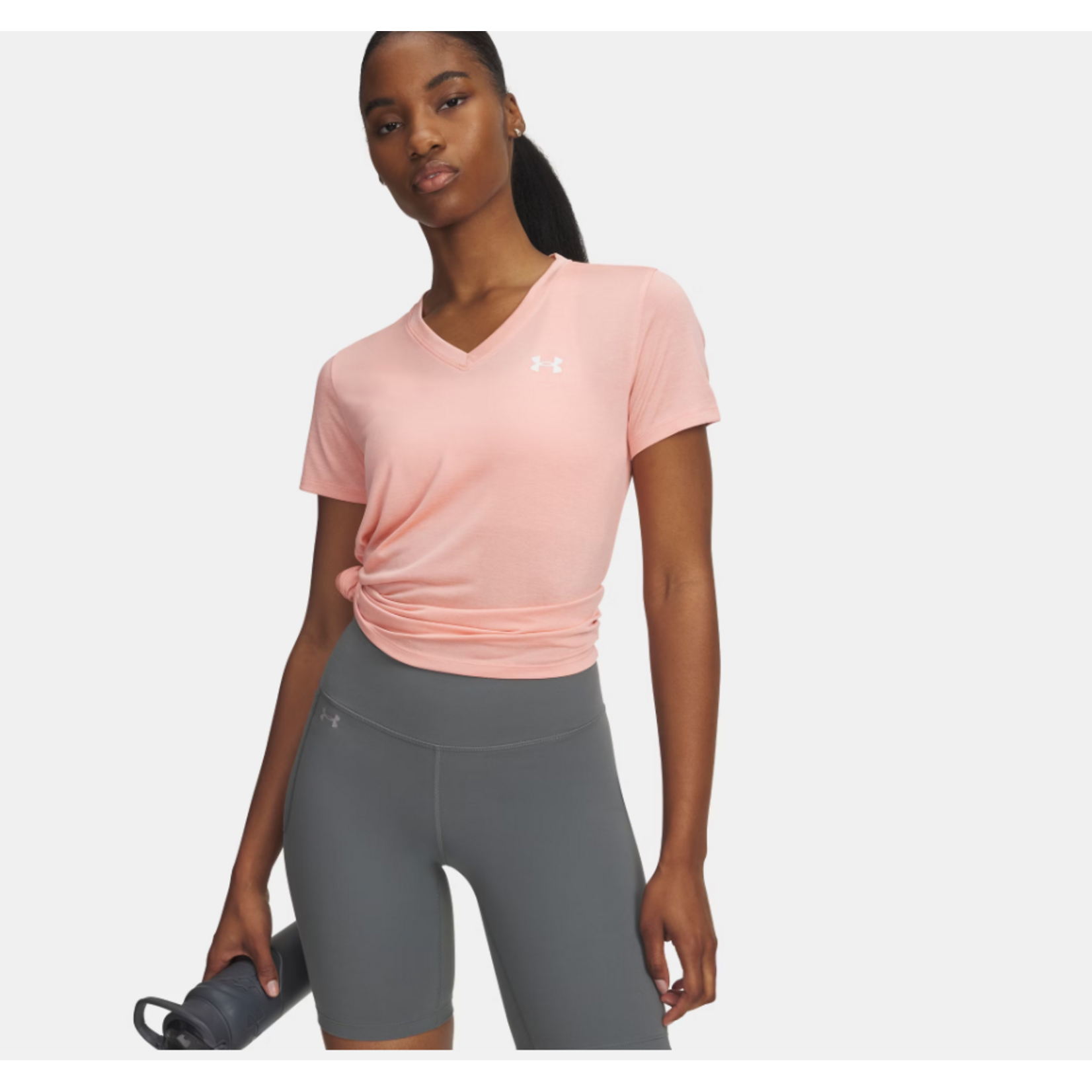Under Armour UA T-SHIRT EN V FEMME