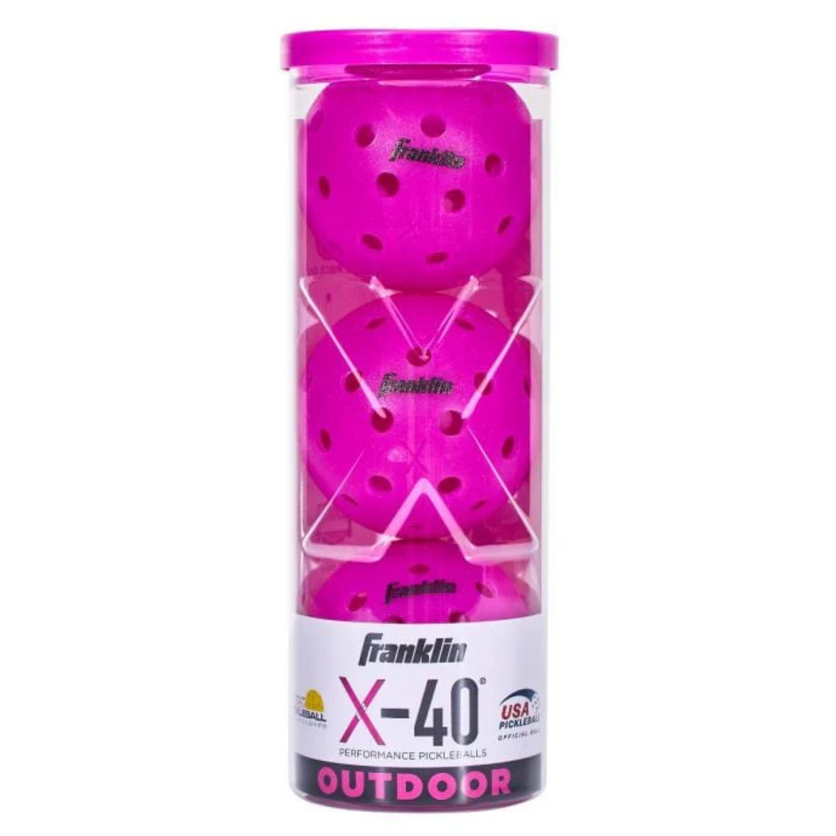 Franklin FRANKLIN BALLES PICKLEBALLX-40 EXTERIEUR PAQUET DE 3