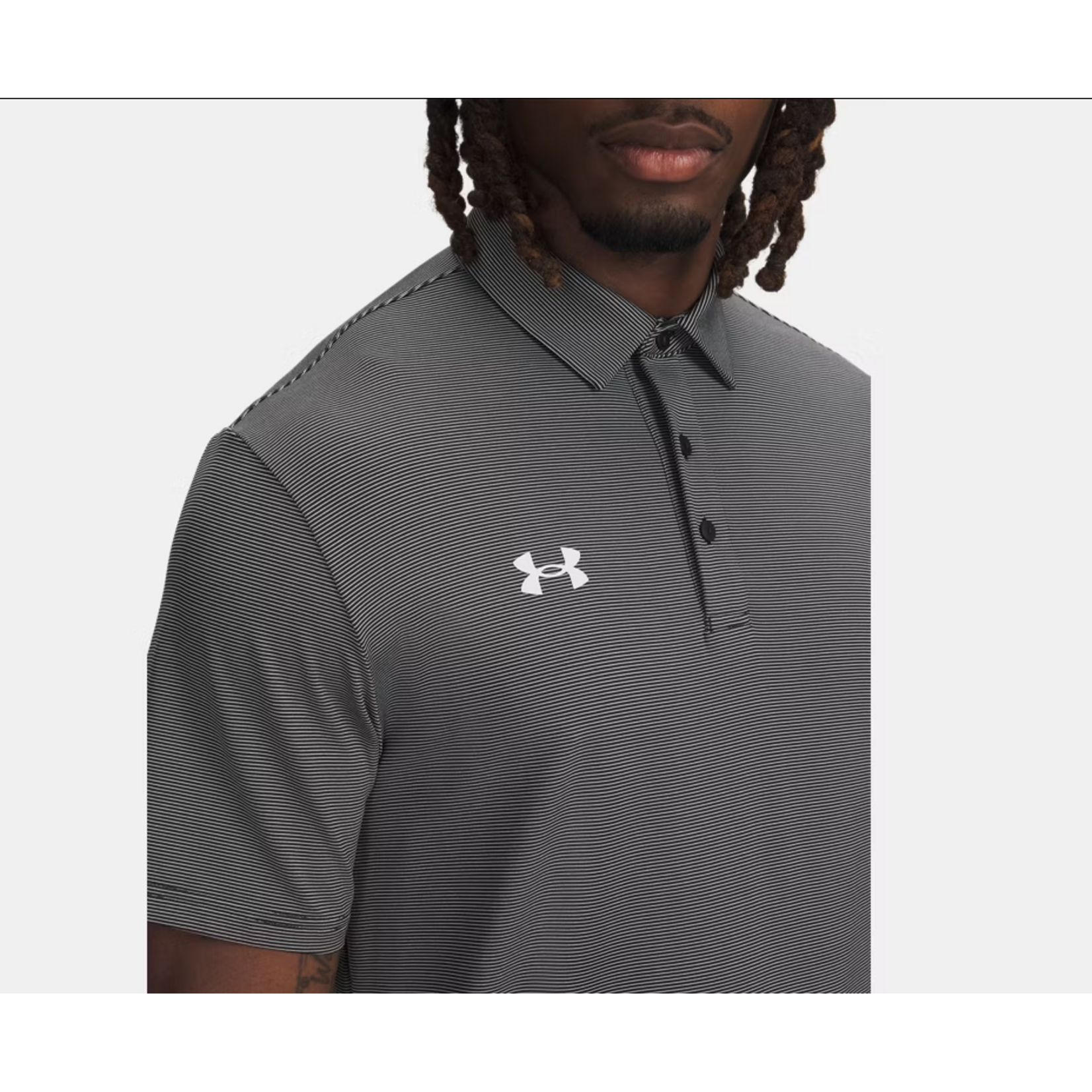 Under Armour UA PLAYOFF TEAM STRIPE POLO MEN