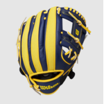 WILSON WILSON GANT A200 EZ BANANAS  10 24 NAVY/YELLOW/GREEN 10'' LHT