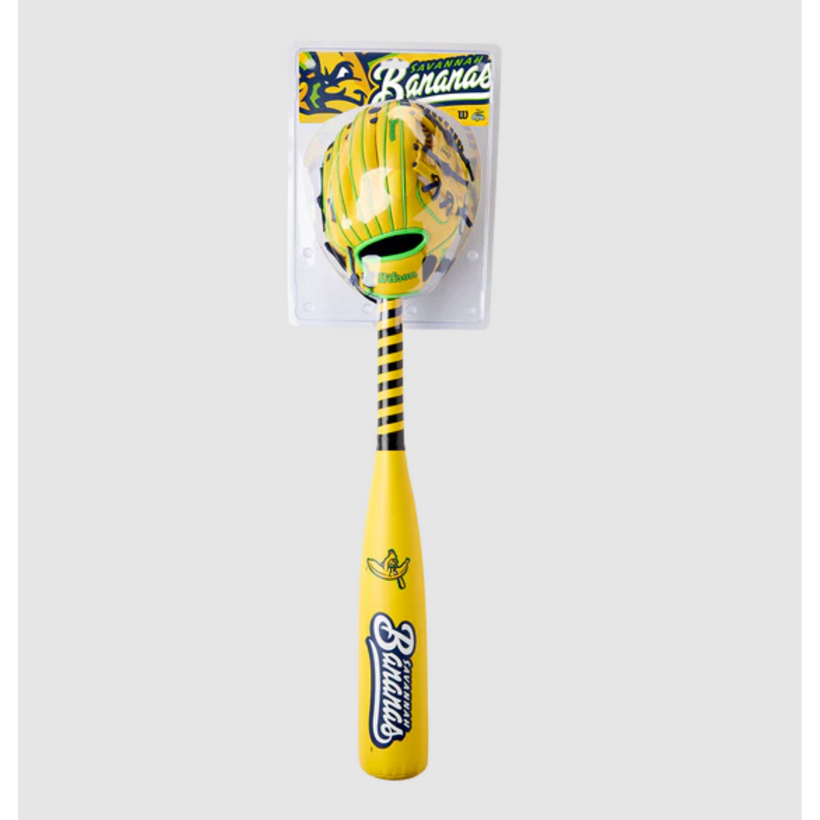 WILSON WILSON BANANAS GLOVE/BALL/BAT KIT YELLOW/NAVY