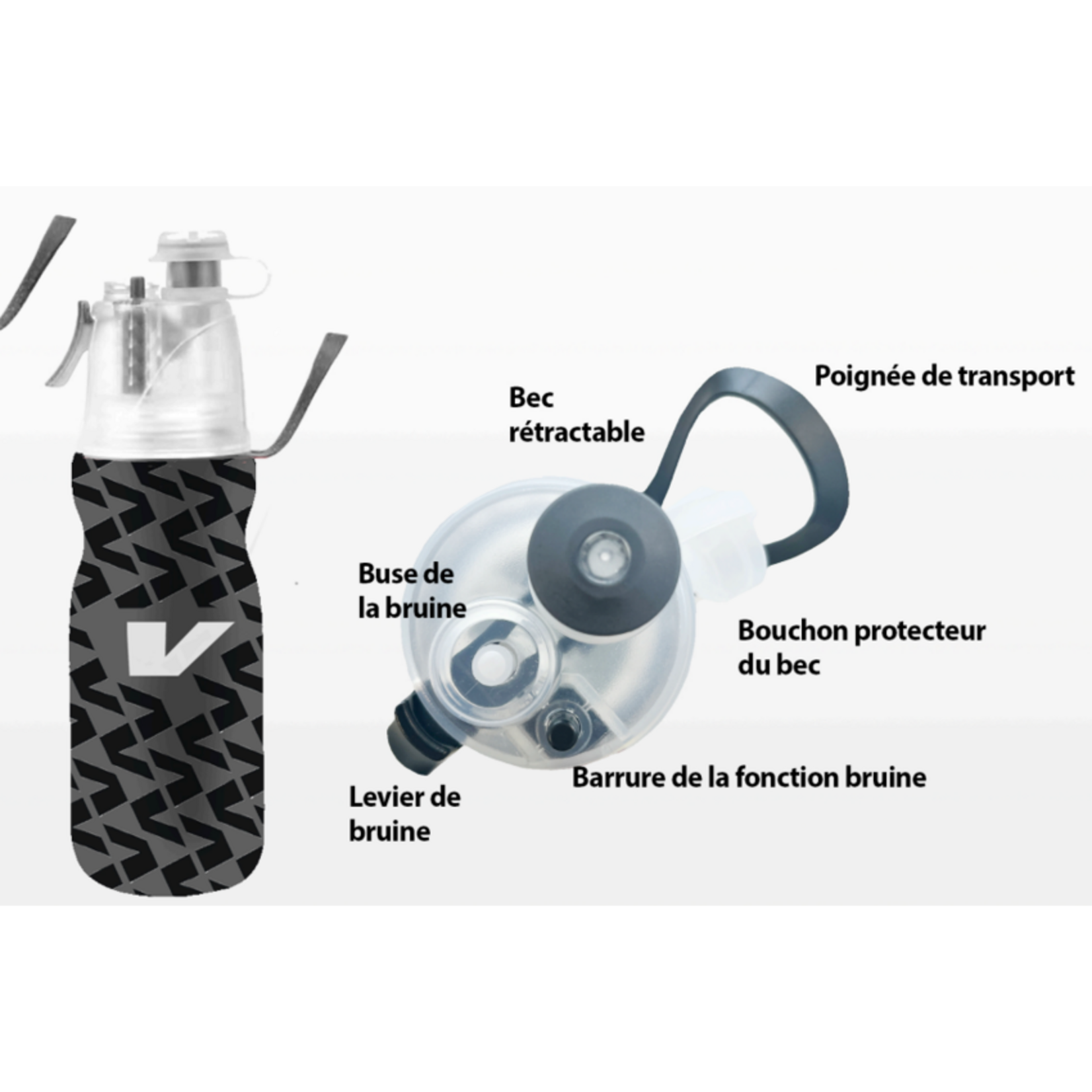 Velec VELEC GOURDE ISOTHERME AVEC BRUINE 590ML