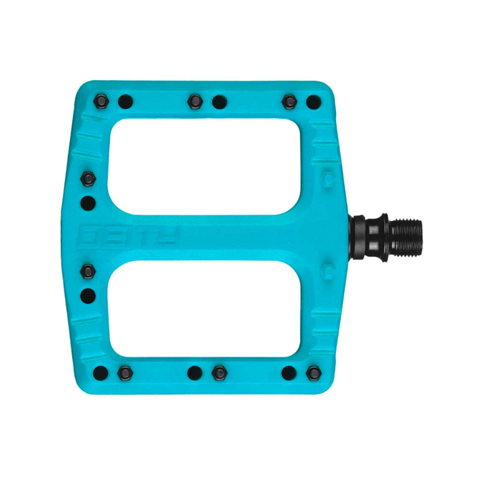 Pédales plateformes Deity Deftrap, Corps: Nylon