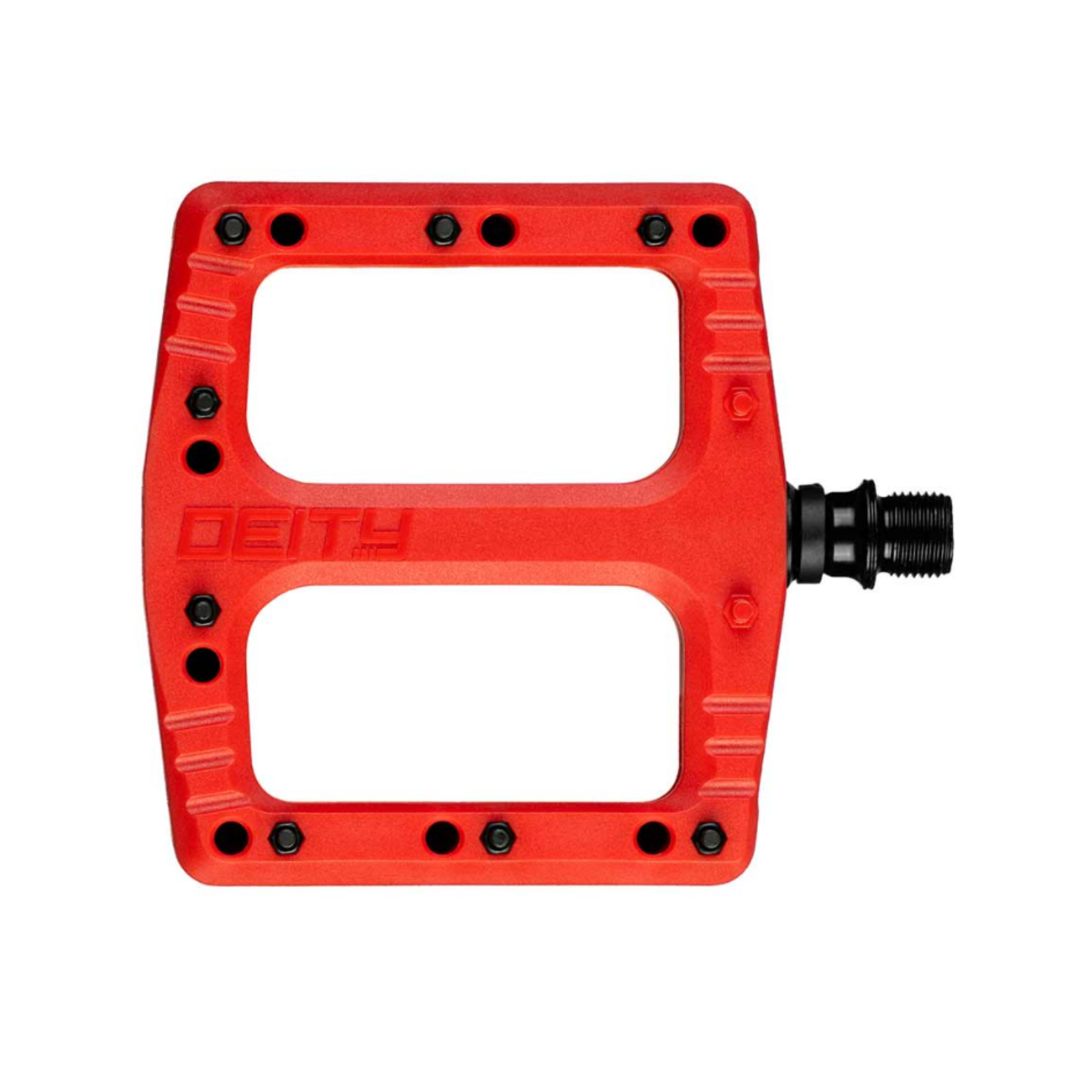 Pédales plateformes Deity Deftrap, Corps: Nylon