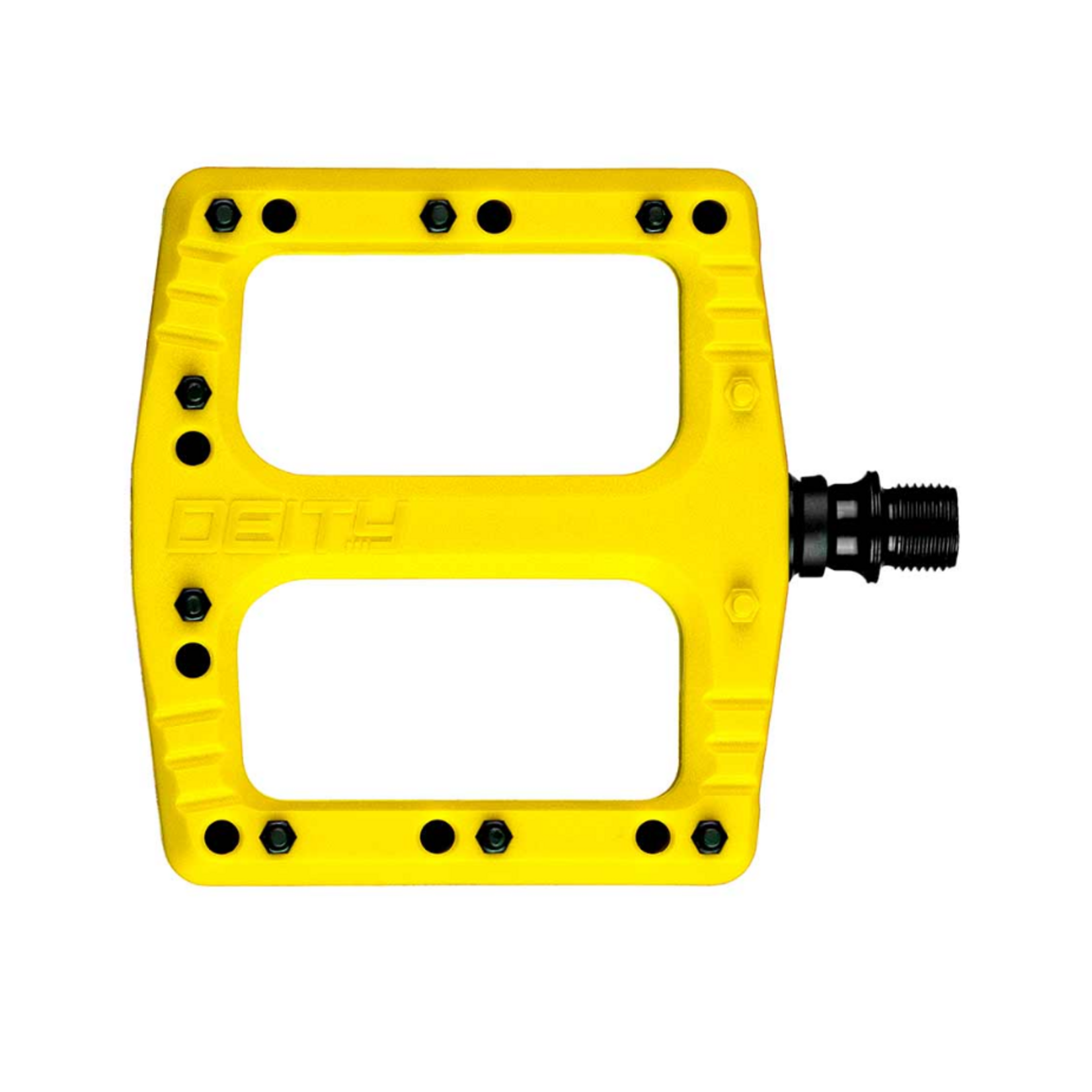 Pédales plateformes Deity Deftrap, Corps: Nylon