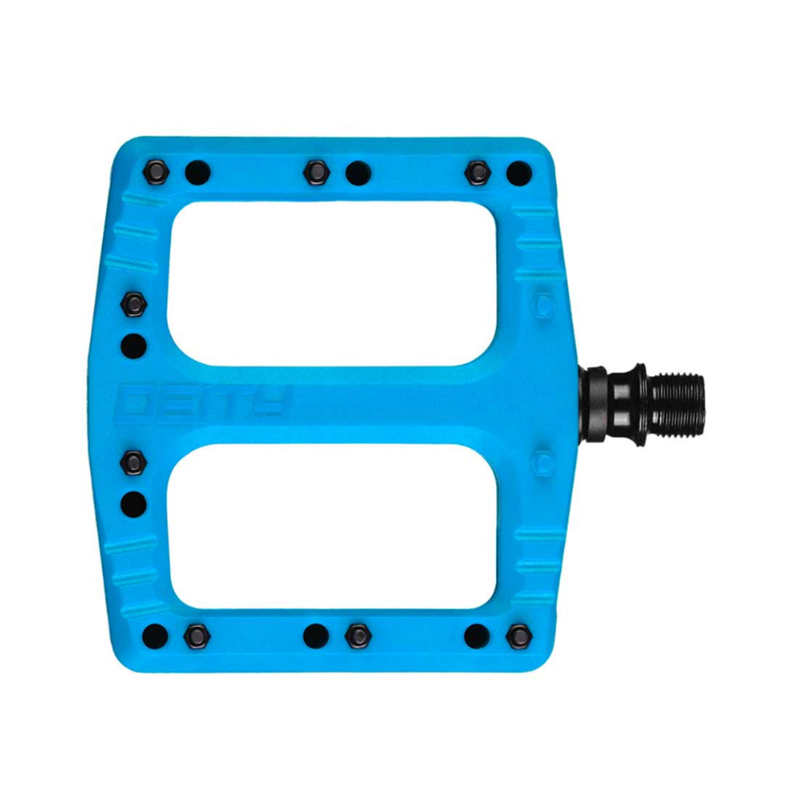 Pédales plateformes Deity Deftrap, Corps: Nylon