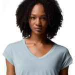 Columbia COLUMBIA DANIELA FALLS V-NECK SS TEE