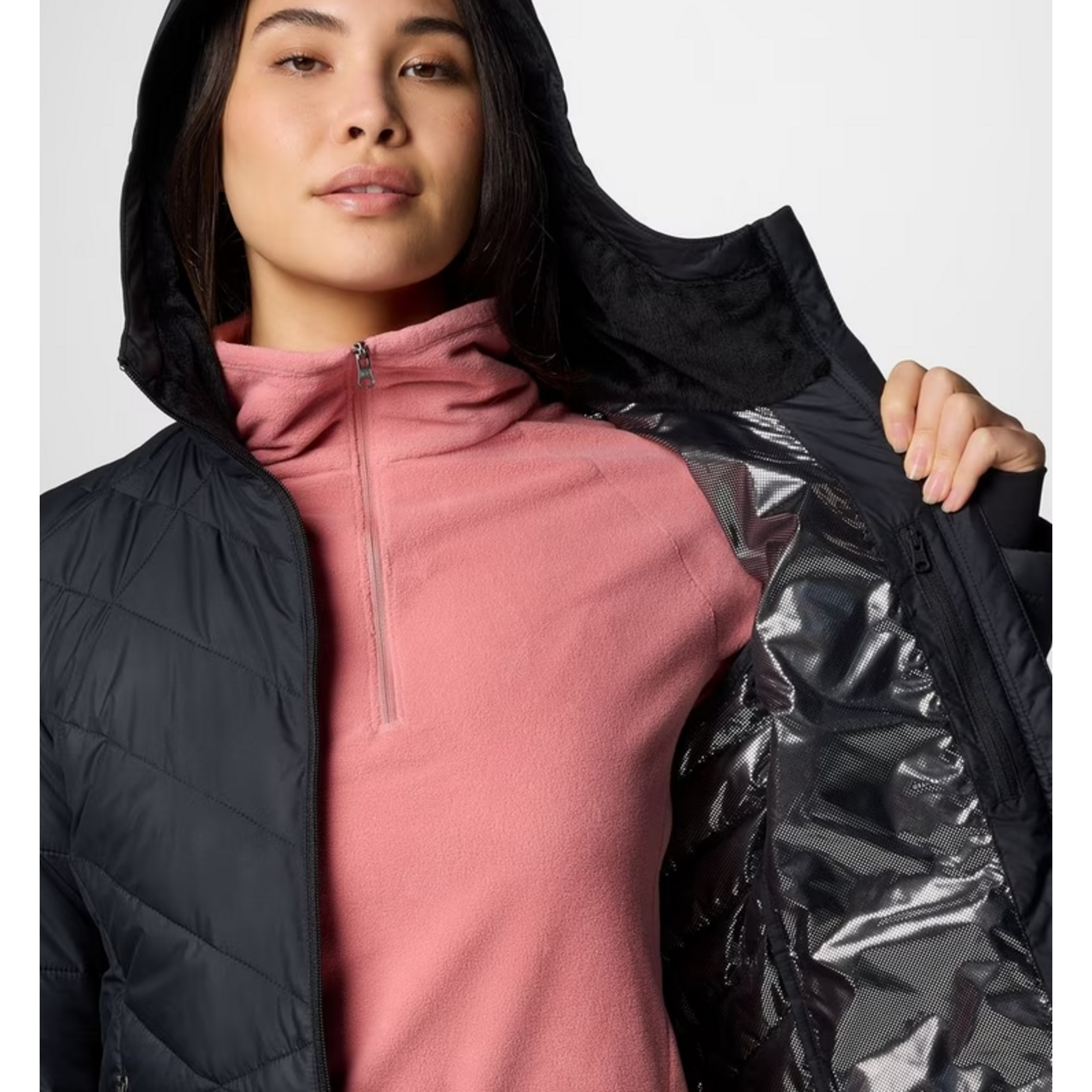 Columbia COLUMBIA HEAVENLY HOODED JACKET FEMME