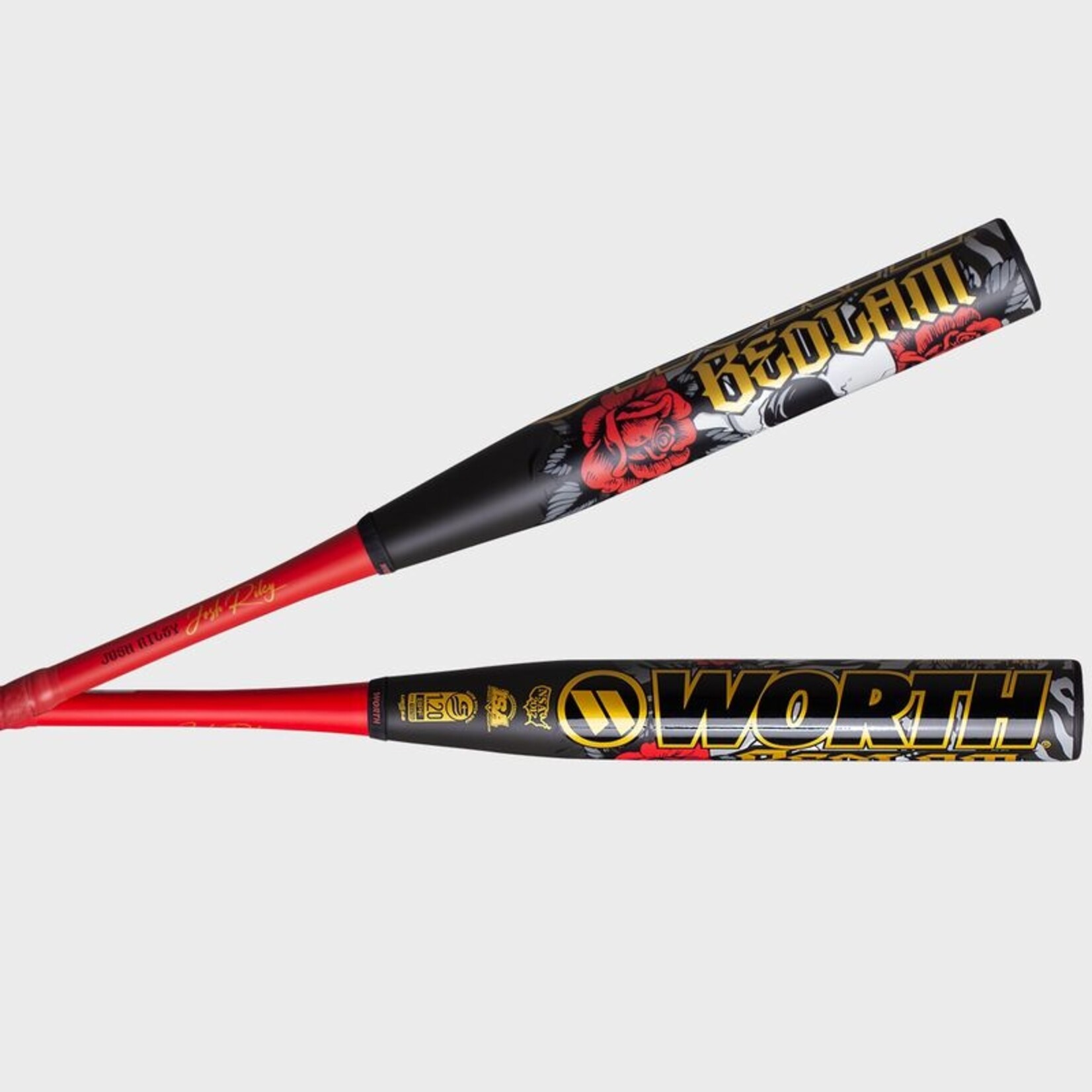 WORTH WORTH BATON SLOWPITCH 2026 BEDLAM 12'' 2PC XXL LOAD