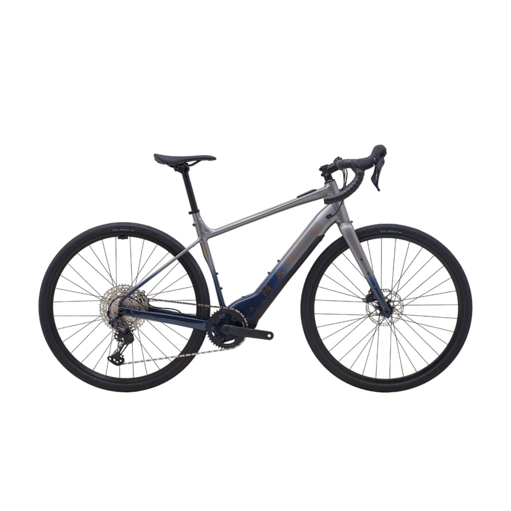 Marin MARIN VELO LOMBARD E1 GLOSS BLUE/TAN M