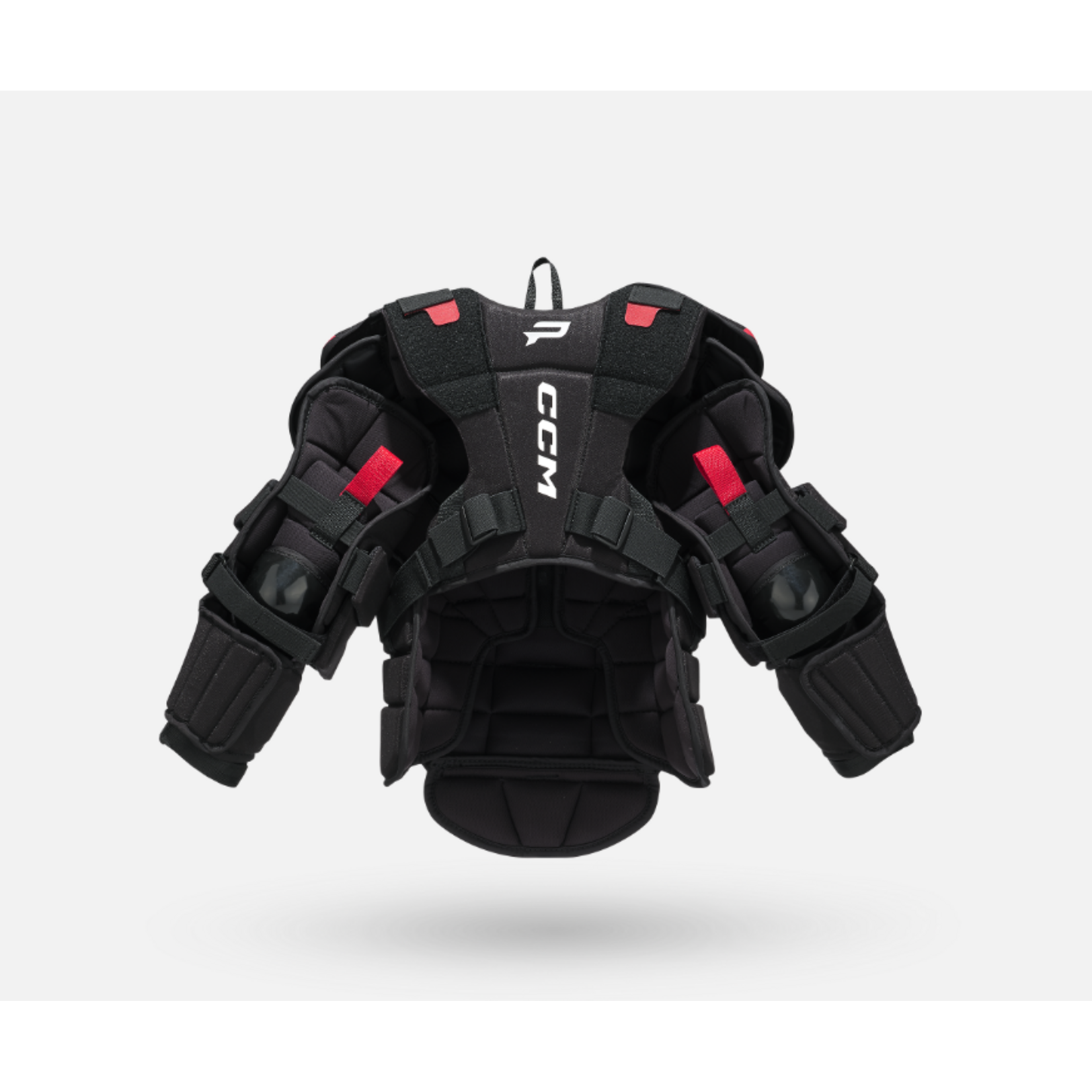 CCM Hockey CCM PHENOM PLASTRON GARDIEN JUNIOR L/XL NOIR/ROUGE