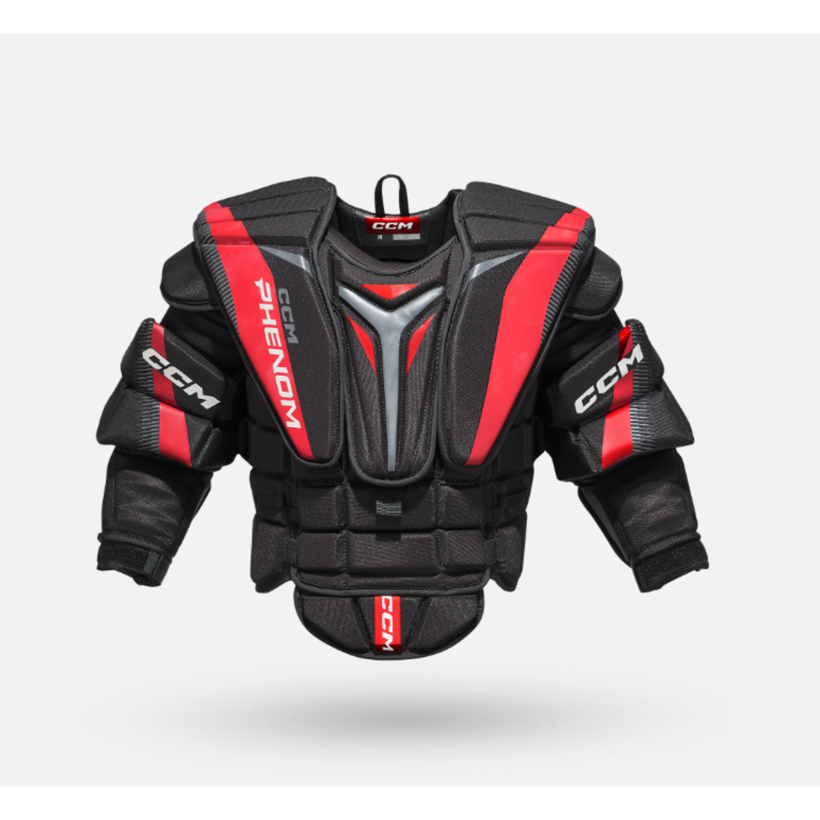CCM Hockey CCM PHENOM PLASTRON GARDIEN JUNIOR L/XL NOIR/ROUGE