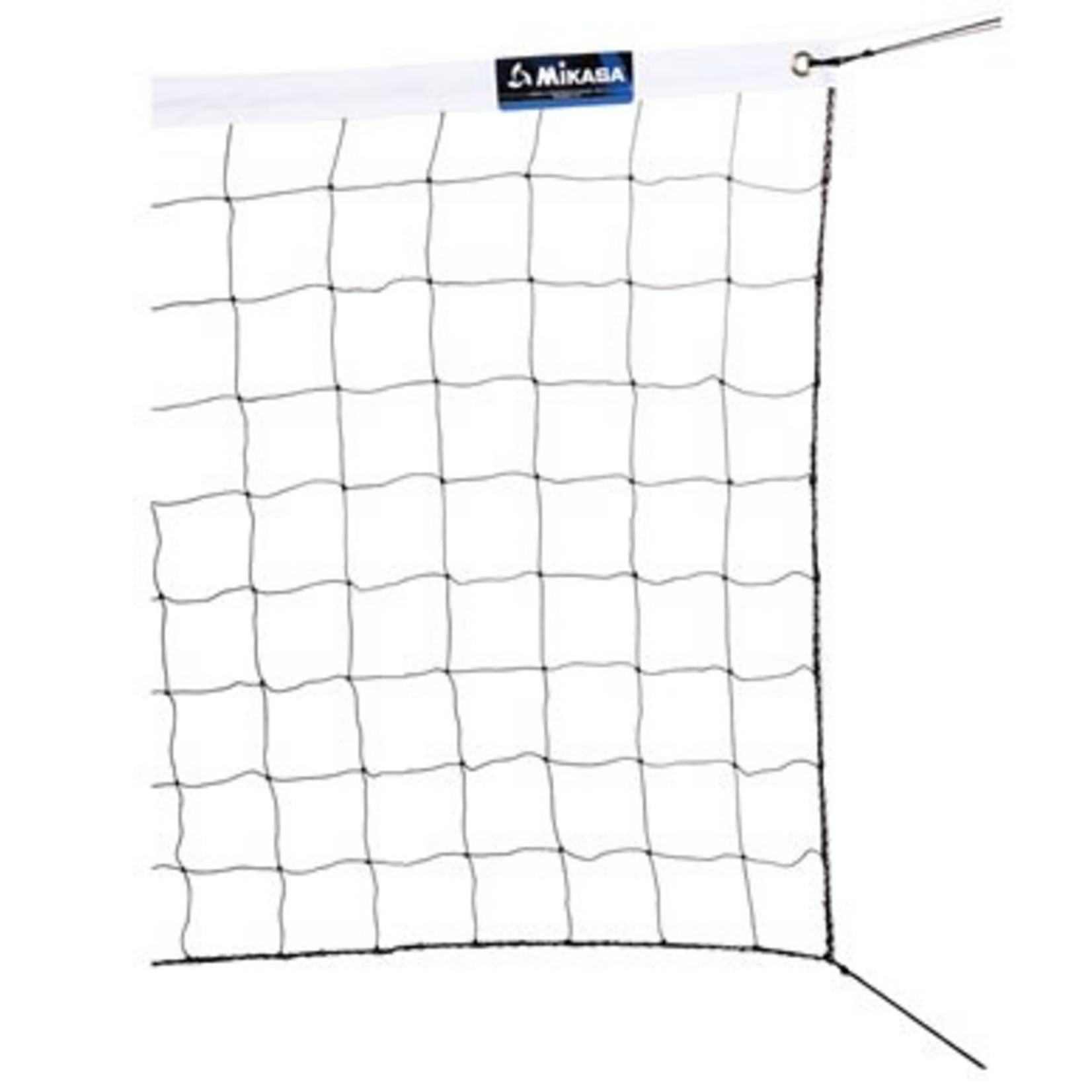 MIKASA FILET DE VOLLEYBALL DE COMPÉTITION CÂBLE EN ACIER  32' X 3'