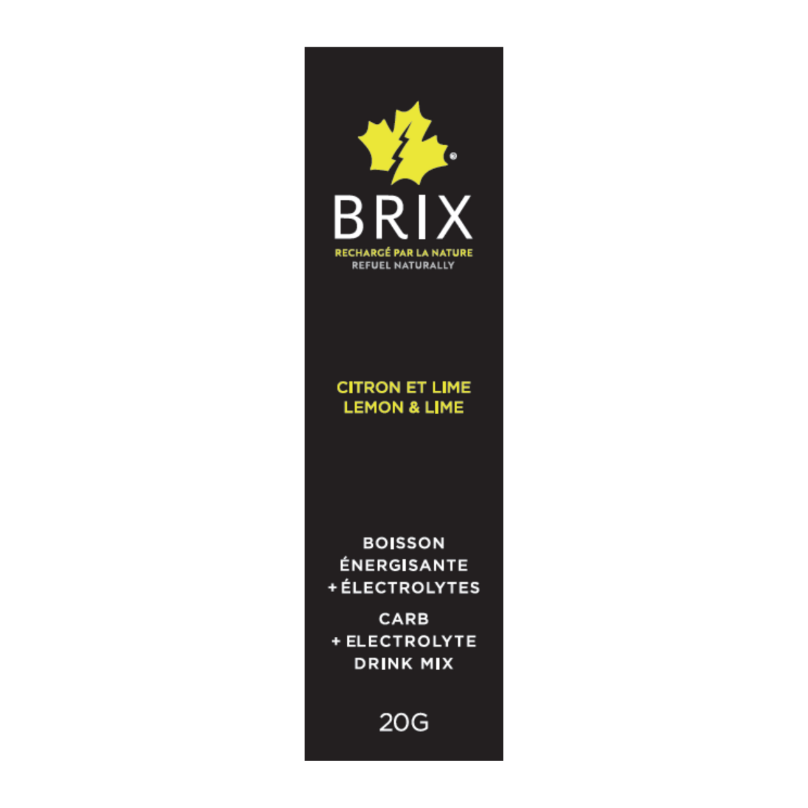 BRIX MÉLANGE À BOISSON ÉLECTROLYTES 20G