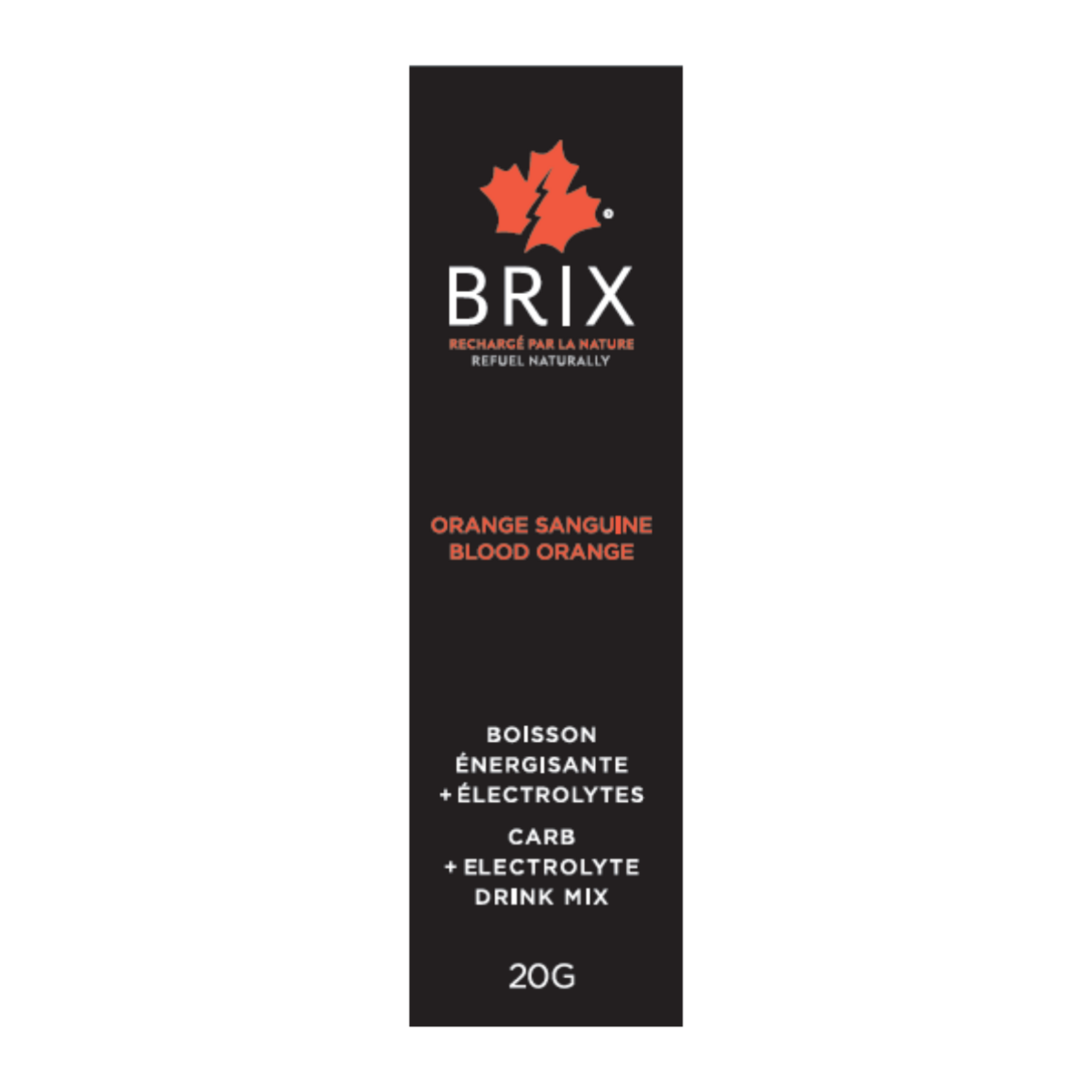 BRIX MÉLANGE À BOISSON ÉLECTROLYTES 20G