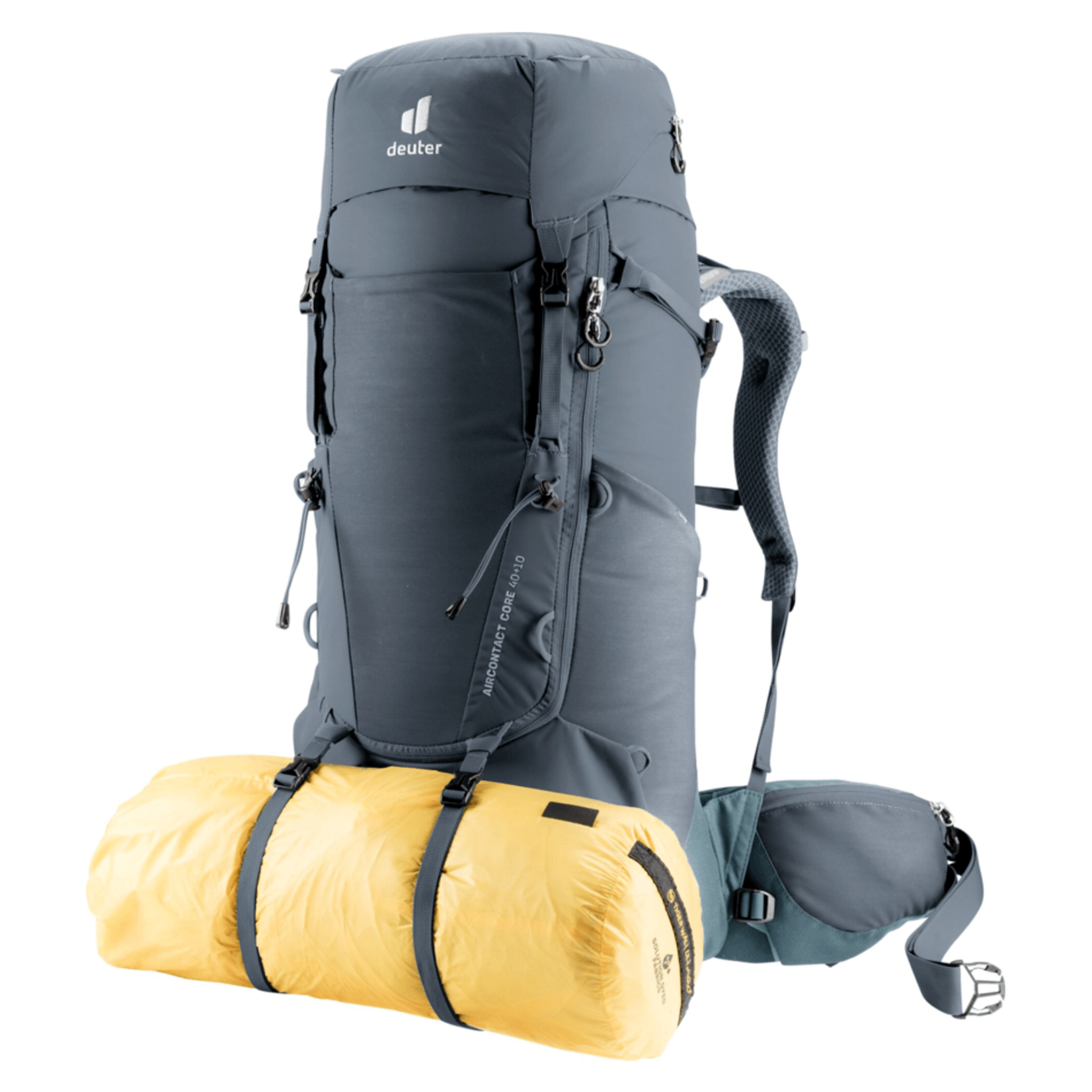 DEUTER AIRCONTACT CORE 40+10 GRAPHITE/SHALE