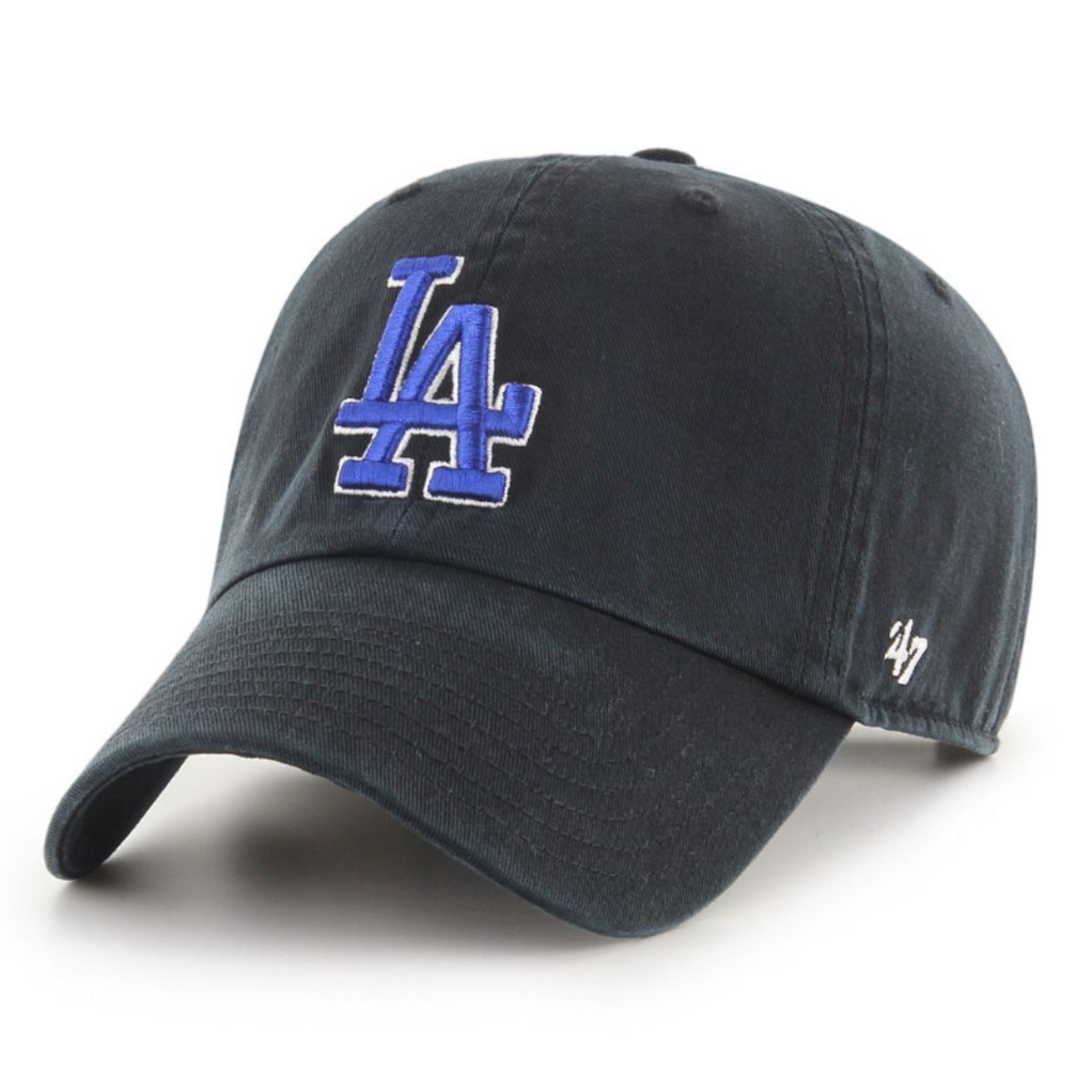 47 BRAND 47 CASQUETTE MLB CLEAN UP CAP-BLK MLB-21 LOS ANGELES DODGERS OSFA