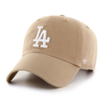 47 BRAND 47 CASQUETTE MLB CLEAN UP KAHKI ( WH ) MLB-21 LOS ANGELES DODGERS OSFA