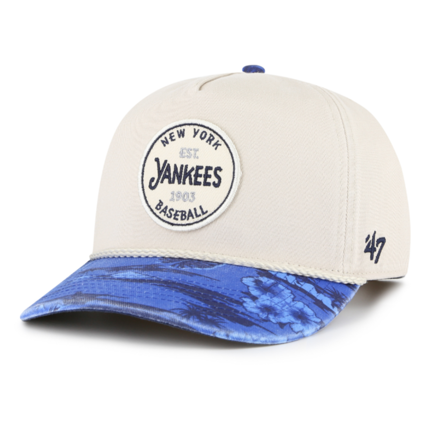 47 BRAND 47 CASQUETTE MLB FIJI ROPE 47 HITCH MLB-10 NEW YORK YANKEES OSFA