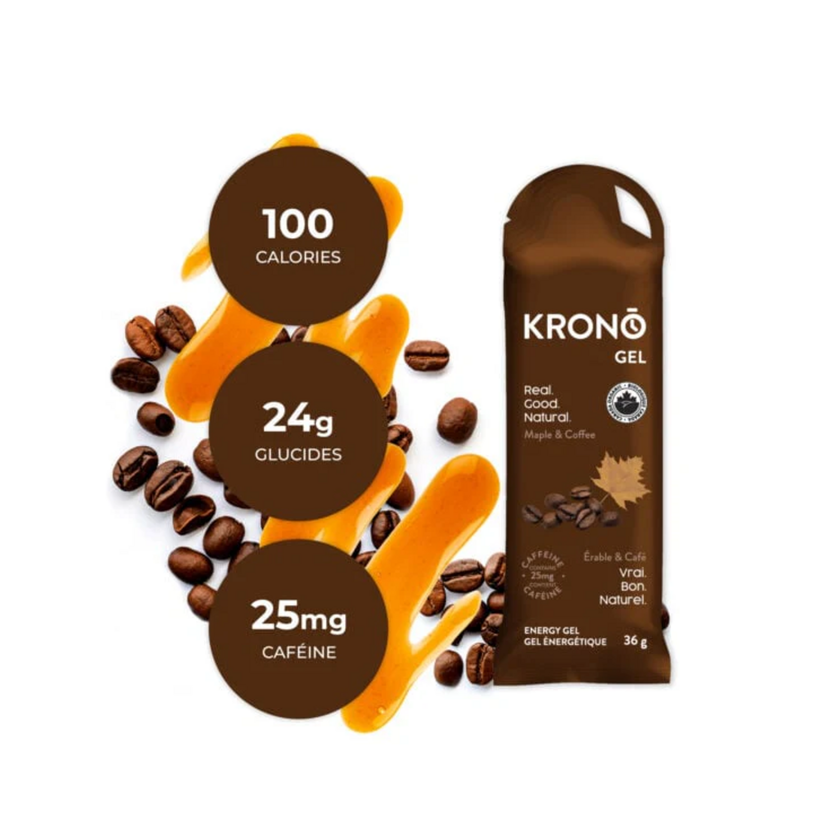 KRONO NUTRITION KRONO GELS ÉNERGÉTIQUES 36G