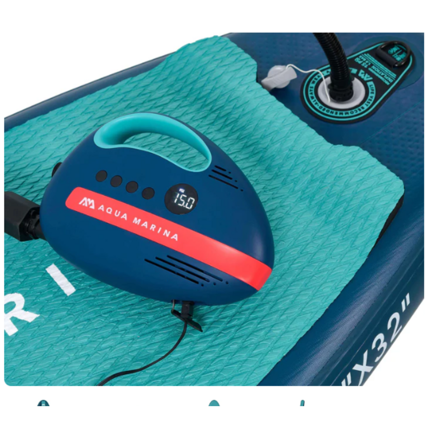 AQUA MARINA AQUAMARINA  BEAST ( AQUA SPLASH) ISUP POLYVALENT AVANCÉ  10,5' AVEC PAGAIE HYVRIDE CARBONE/FIBRE DE VERRE PASTEL ET LEASH EN SPIRALE