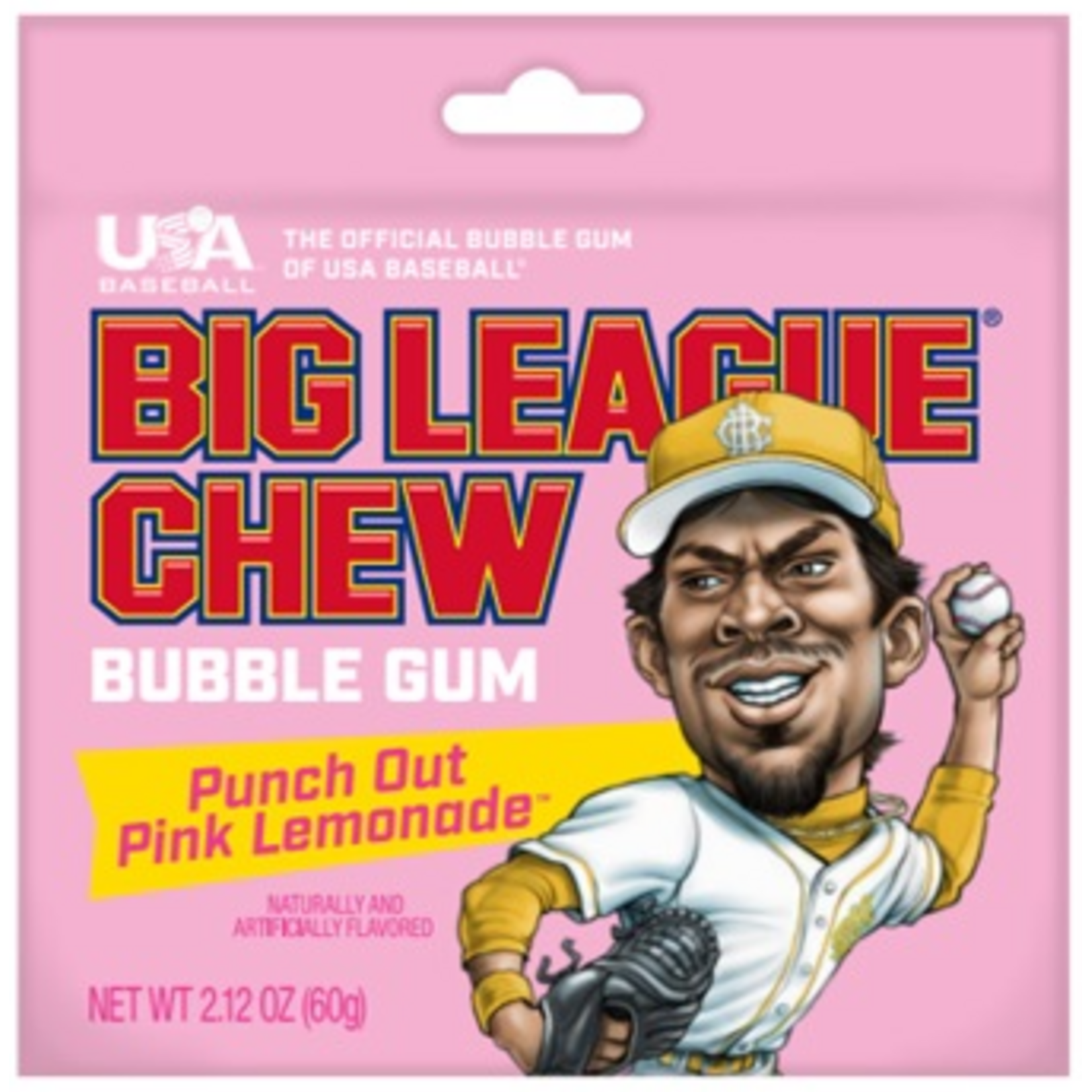 BIG LEAGUE CHEW GOMME BALOUNE SAVEUR LIMONADE ROSE