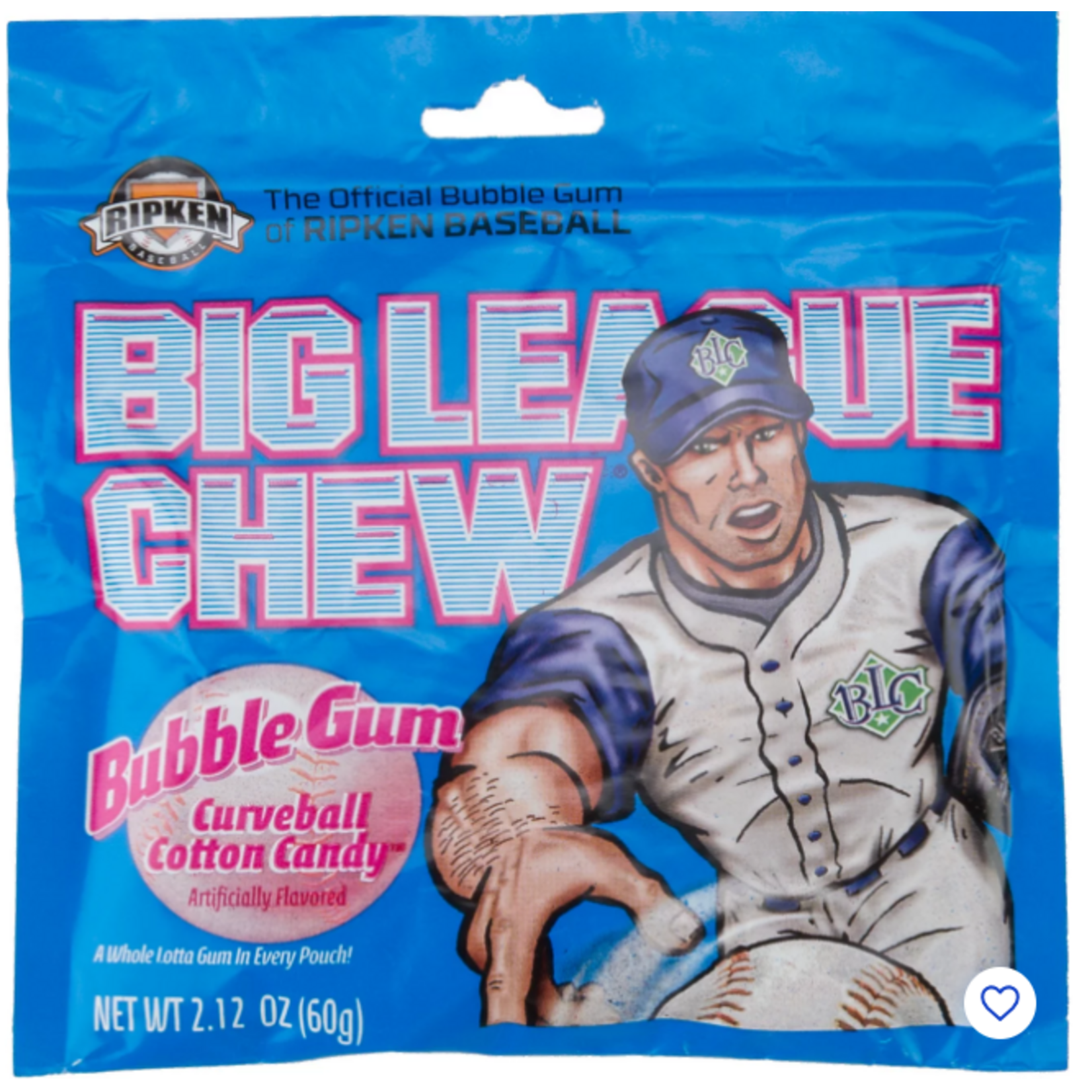 BIG LEAGUE CHEW GOMME BALOUNE SAVEUR COTTON CANDY