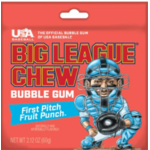 BIG LEAGUE CHEW GOMME BALOUNE SAVEUR FRUIT PUNCH