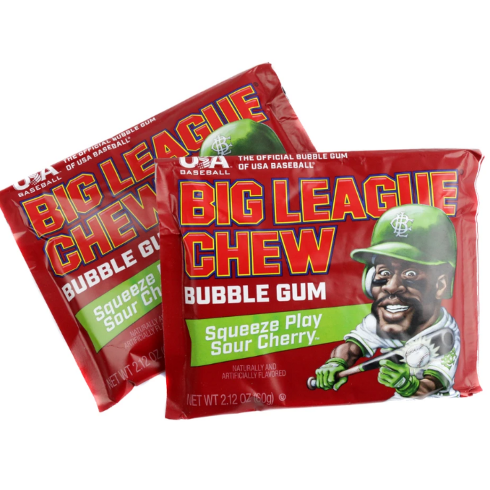 BIG LEAGUE CHEW GOMME BALOUNE SAVEUR CERISE SUR
