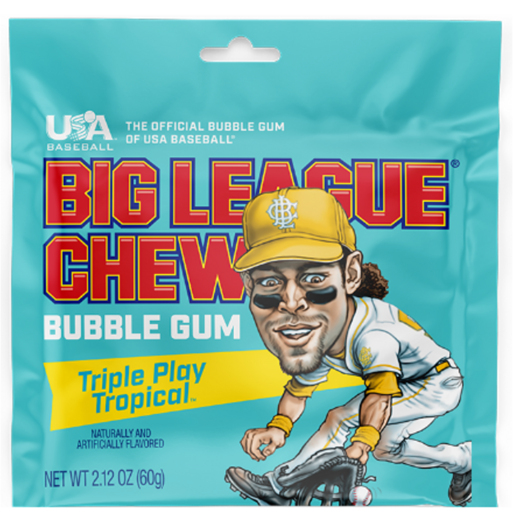 BIG LEAGUE CHEW GOMME BALOUNE SAVEUR TROPICAL
