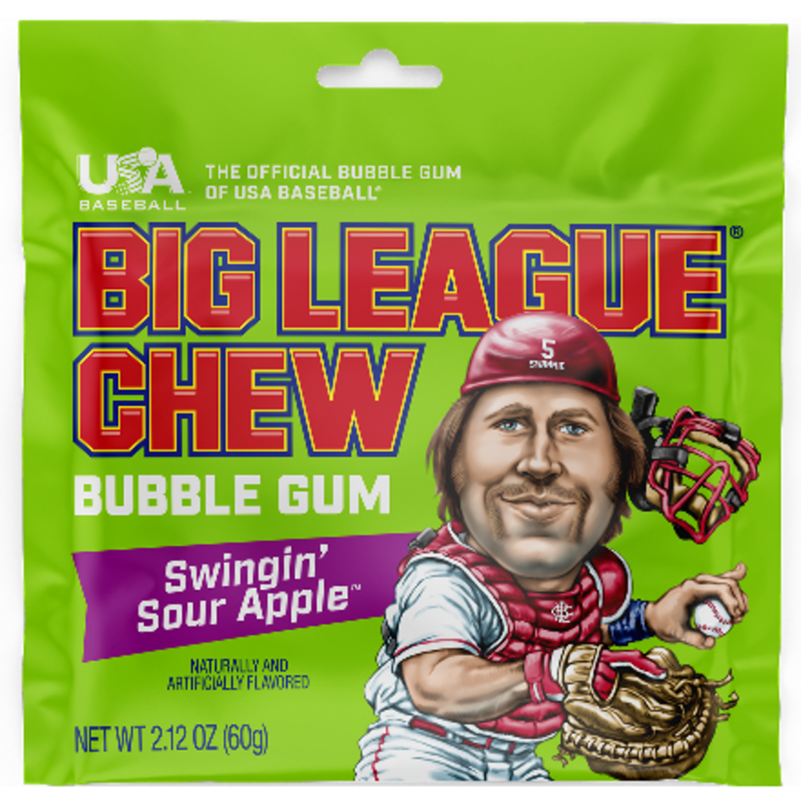 BIG LEAGUE CHEW GOMME BALOUNE SAVEUR DE POMME SURE