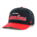 47 BRAND 47 CASQUETTE NHL CROSSTOWN SCRIPT TT 47 HITCH NHL-04 MONTREAL CANADIENS OSFA