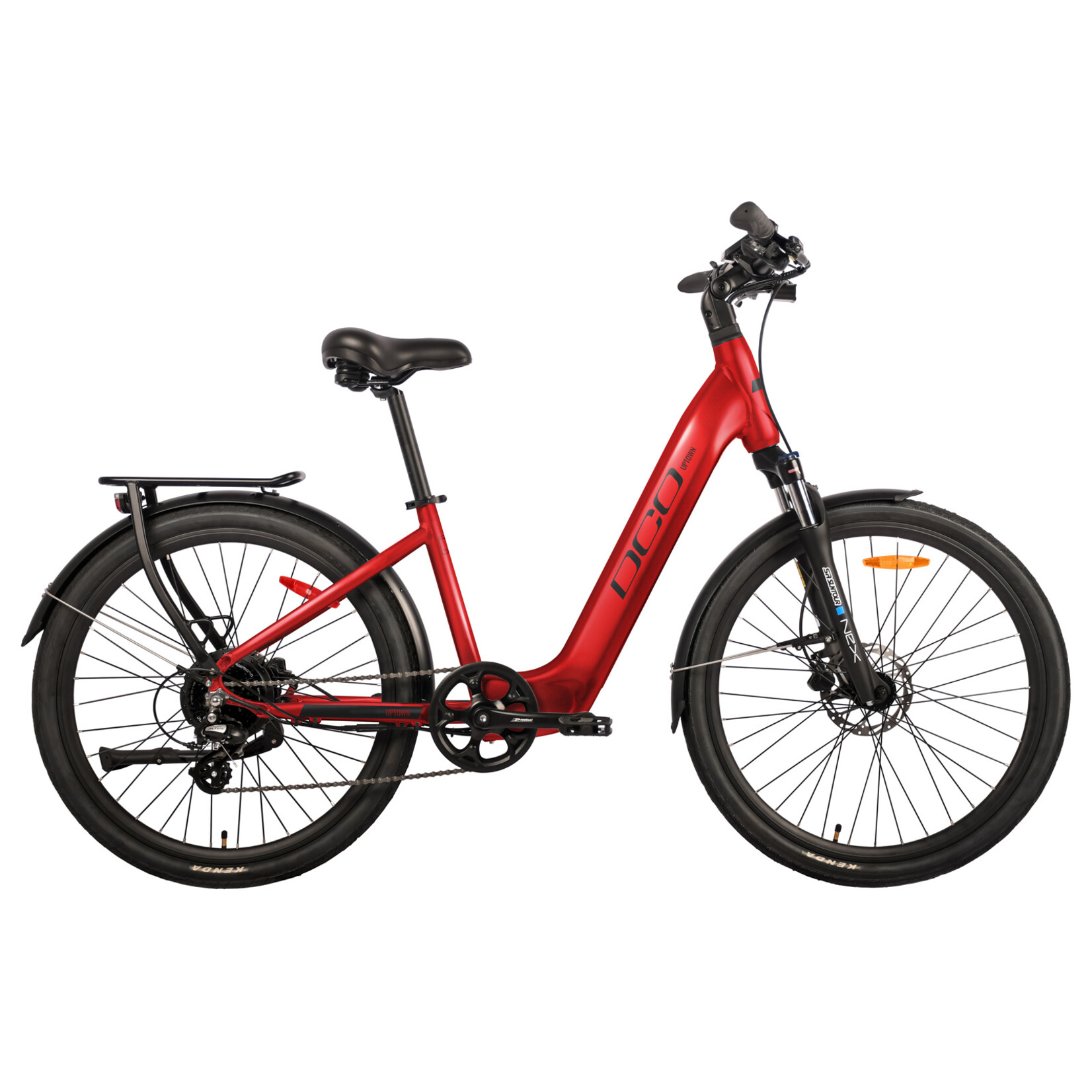 DCO DCO VÉLO ÉLECTRIQUE UPTOWN 26'' 500W ROUGE 15''