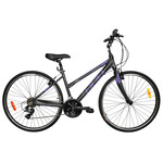 DCO DCO VÉLO ÉLÉGANCE 701  NOIR MAUVE 18''