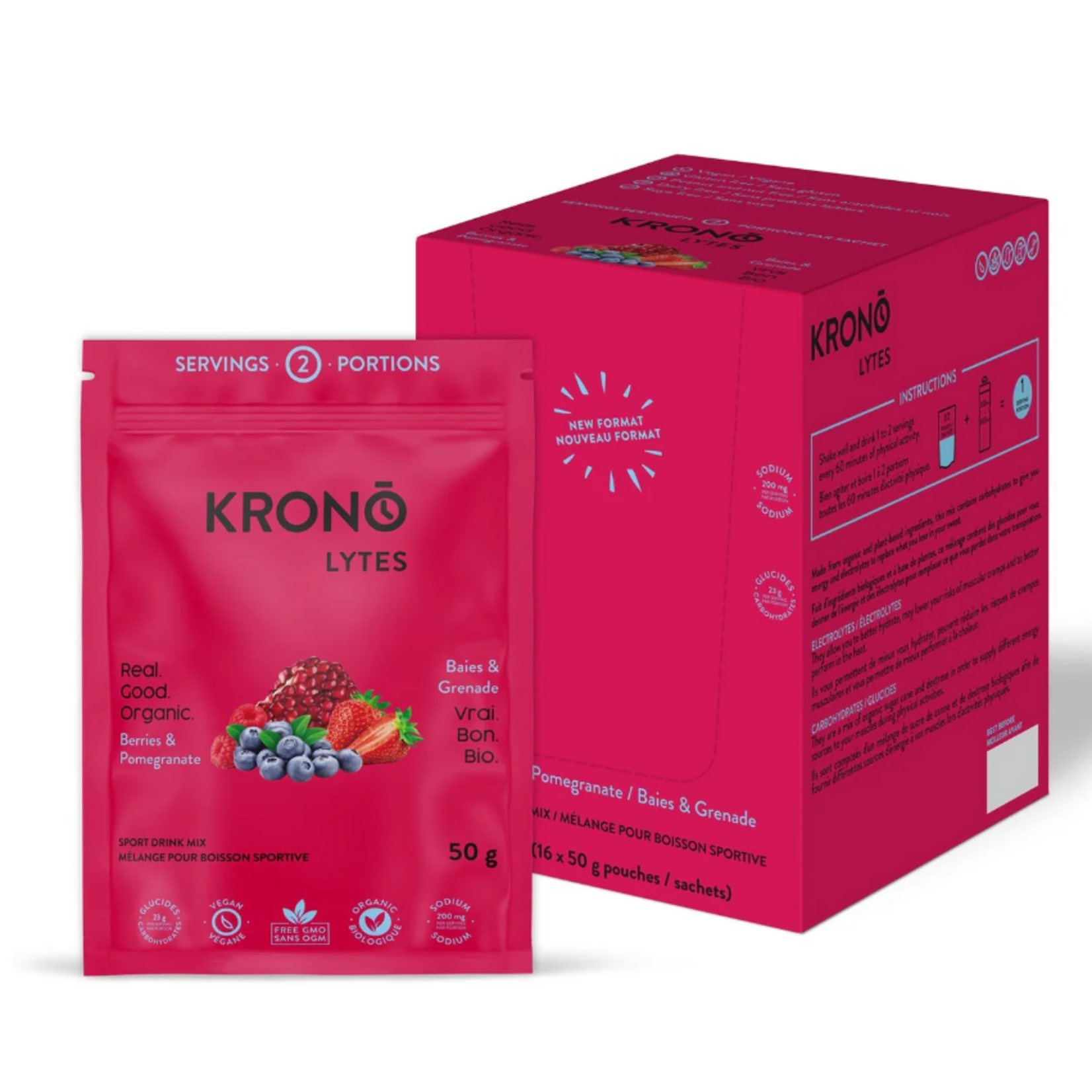 KRONO NUTRITION KRONO MÉLANGE BOISSON SPORTIVE 50G