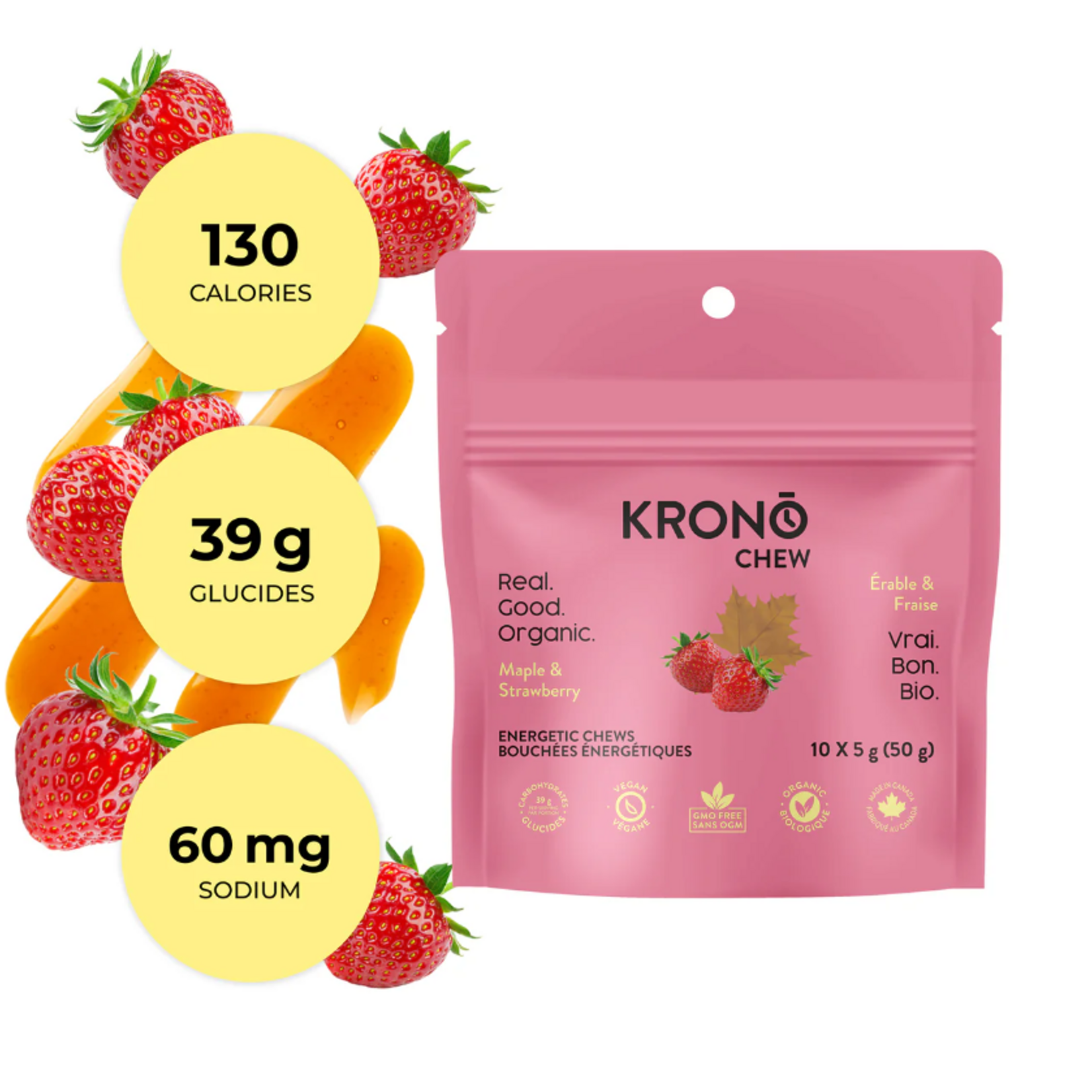 KRONO NUTRITION KRONO JUJUBES ÉNERGÉTIQUE 50G