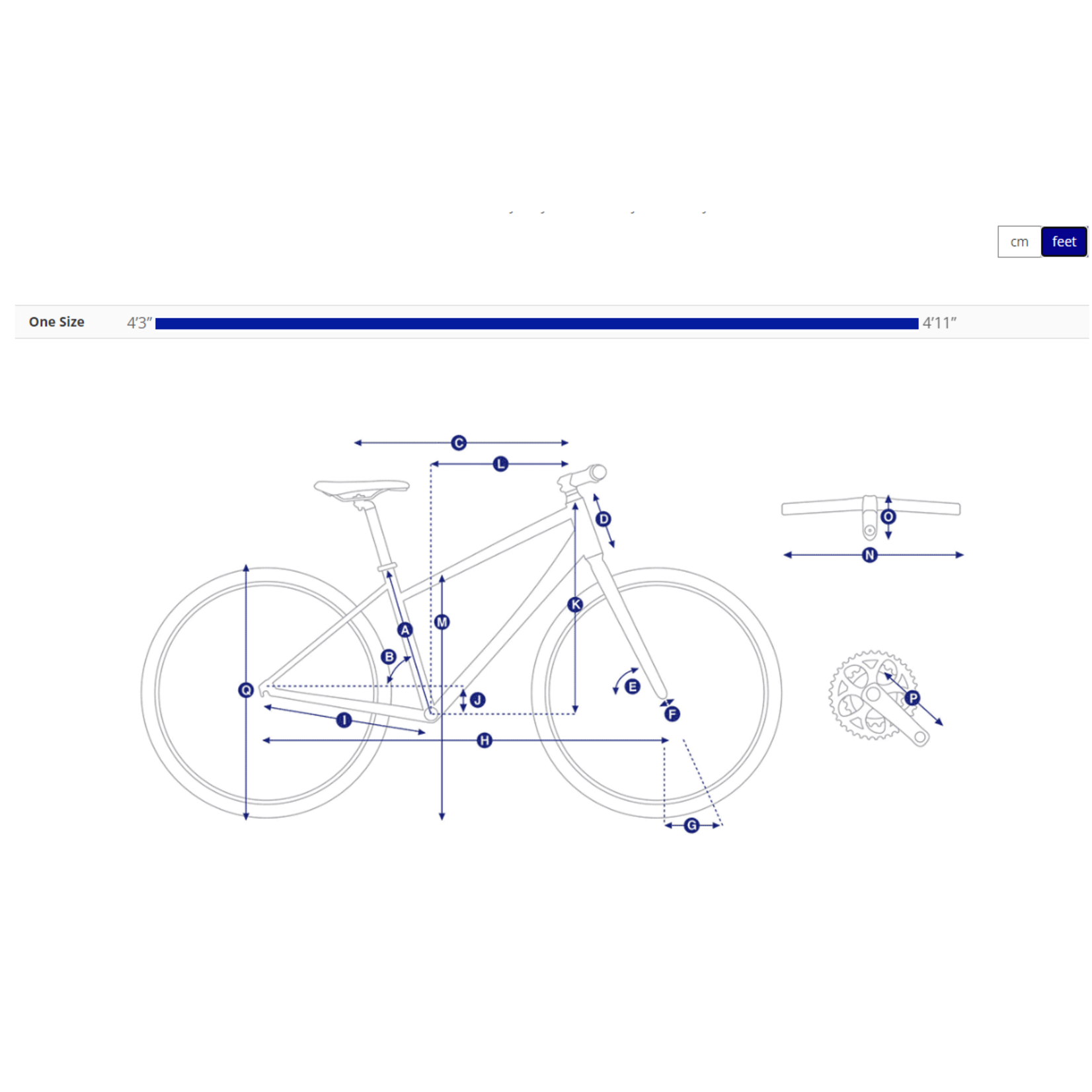 Giant GIANT TALON 24 DISC ONE SIZE METALLIC BLUE