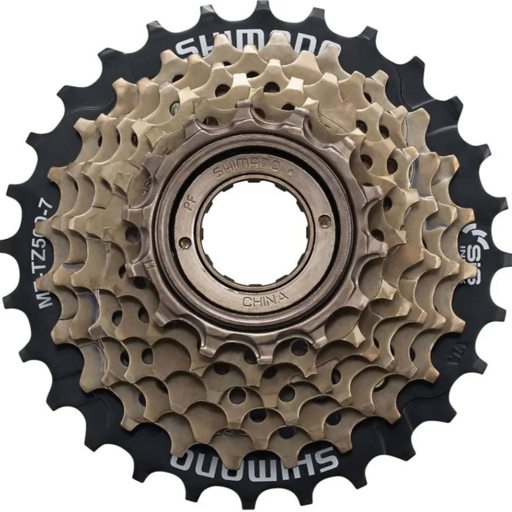 Shimano SHIMANO MULTIPLE FREEWHEEL SPROCKET, MF-TZ500-7,7-SPEED, 14-16-18-2