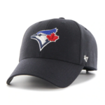 47 BRAND 47 CASQUETTE MLB 47 MVP CAP BLACK MLB-15 TORONTO BLUE JAYS OSFA