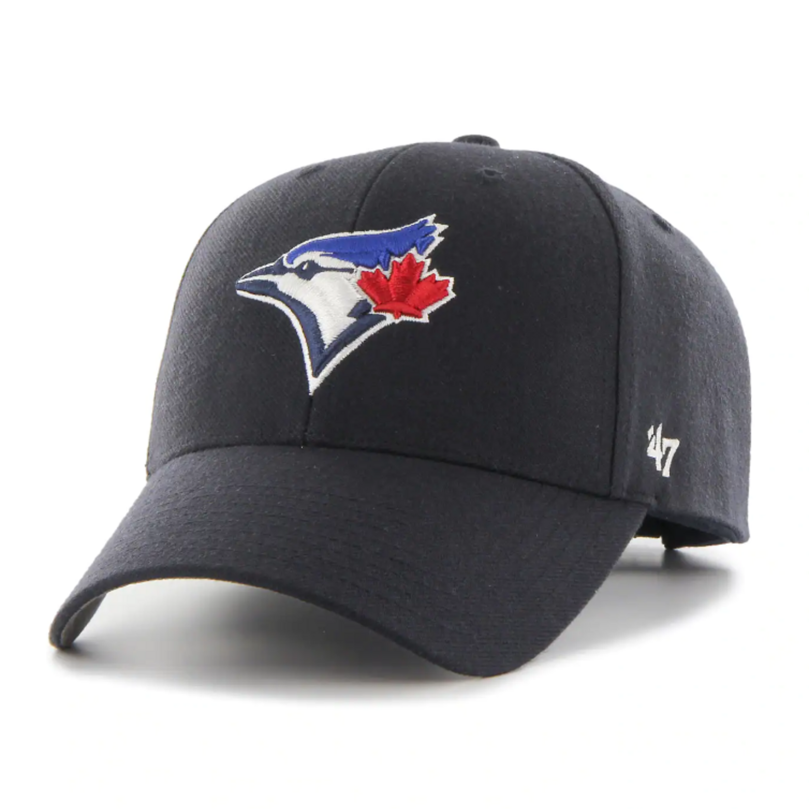 47 BRAND 47 CASQUETTE MLB 47 MVP CAP BLACK MLB-15 TORONTO BLUE JAYS OSFA