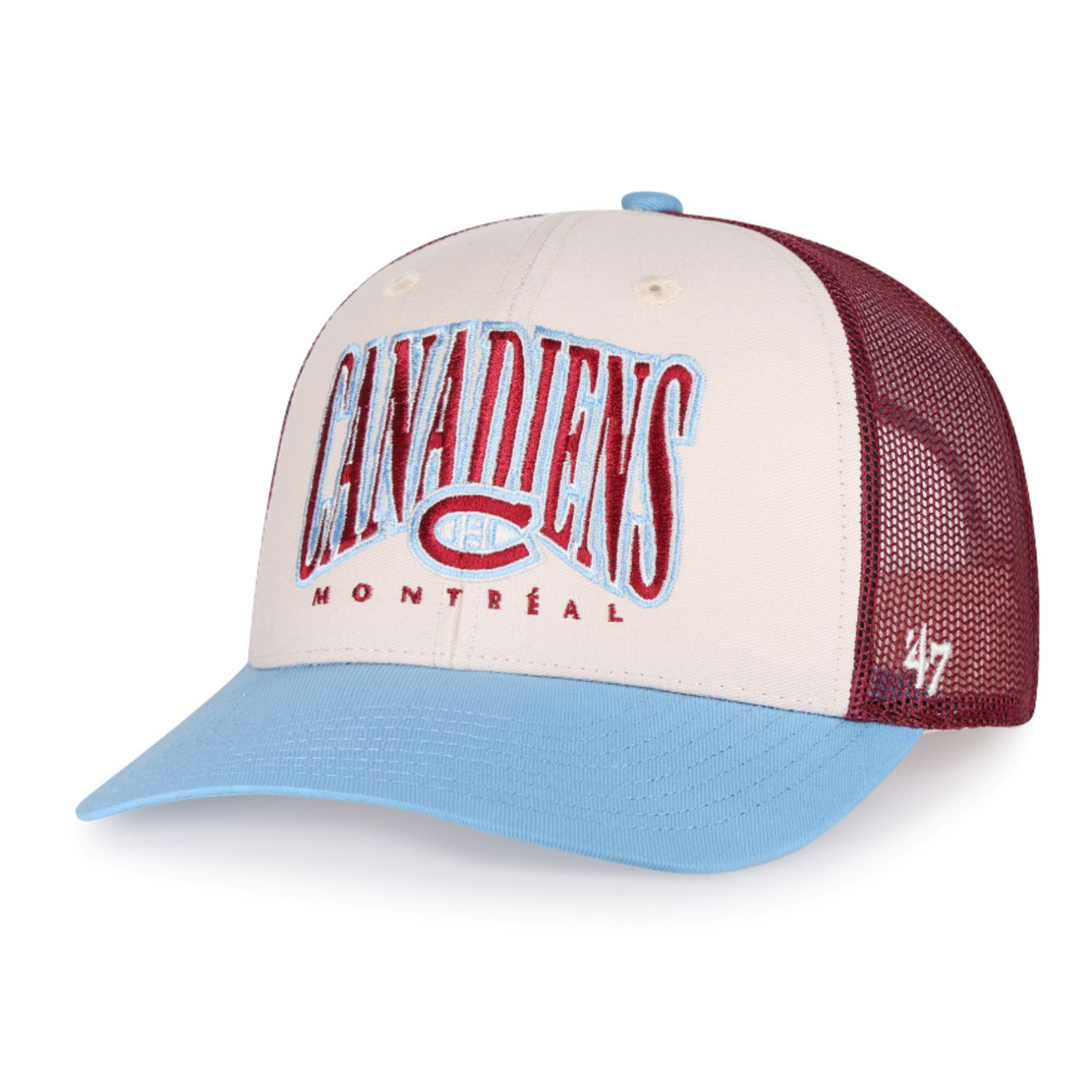 47 BRAND 47 CASQUETTE NHL DRAWBRIDGE 47 TRUCKER NHL-04 MONTREAL CANADIENS OSFA