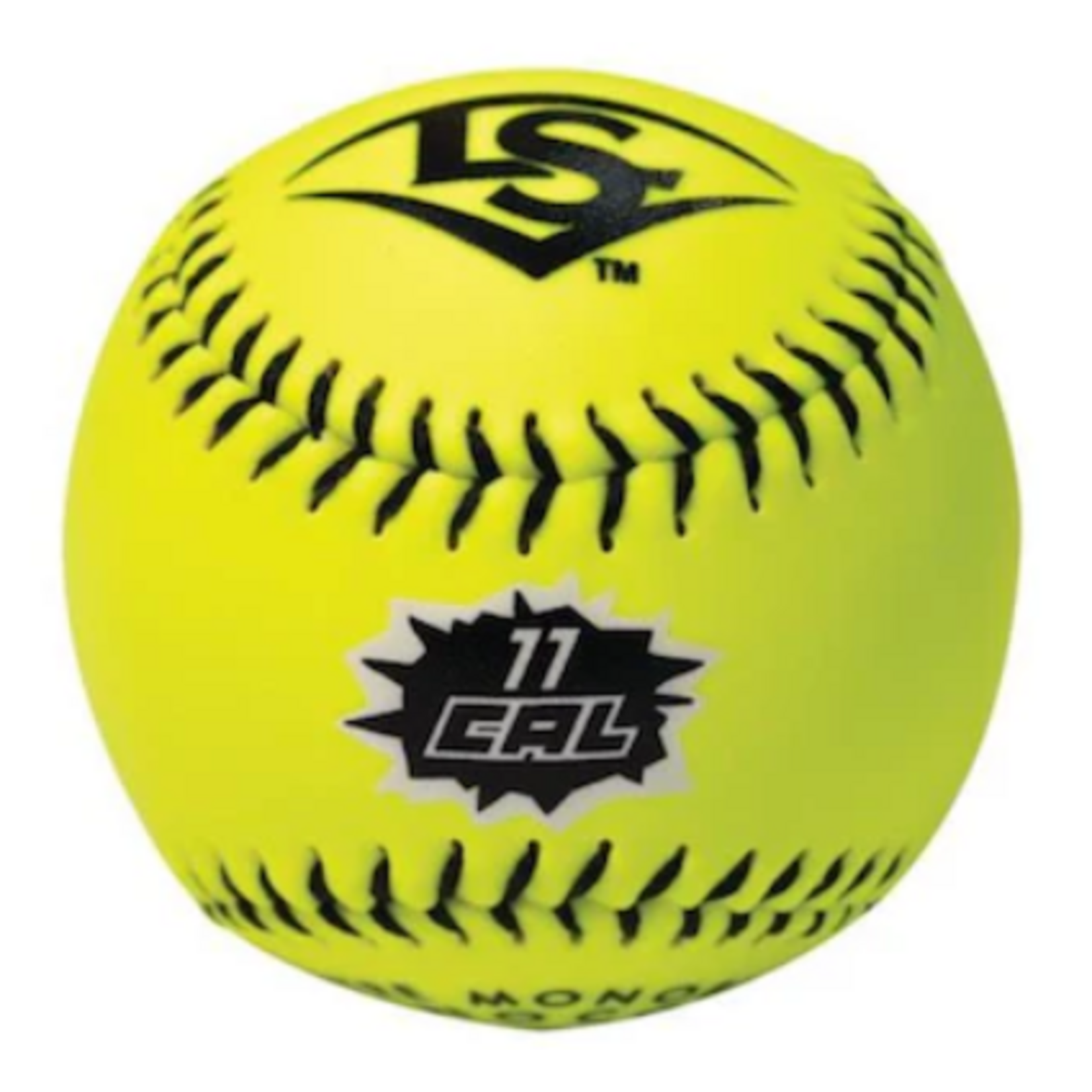 Louisville (Canada) LOUISVILLE BALLES Softball 11'' CAL COR. 47  500 LBS Yellow