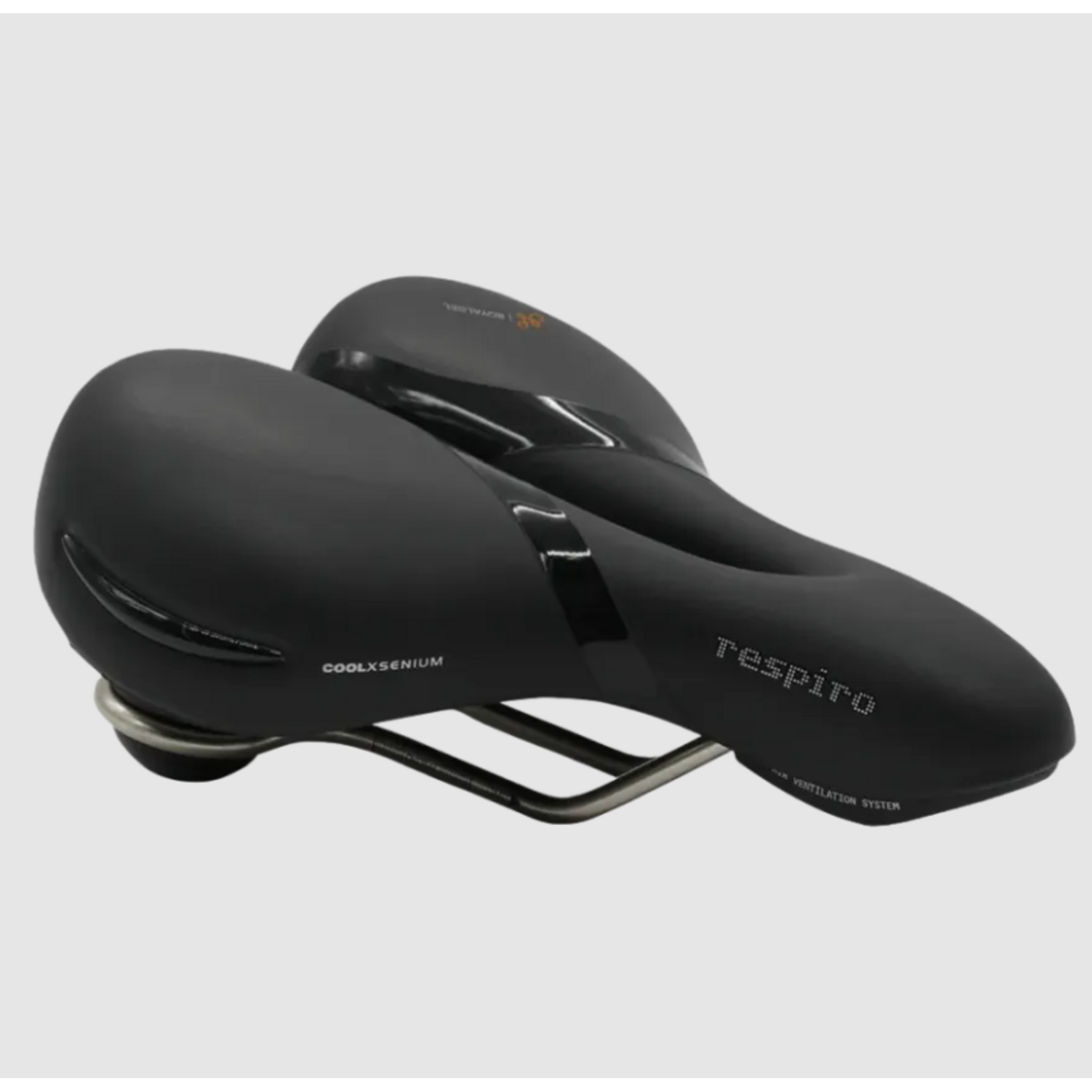 SELLE ROYAL RESPIRO RELAXED STRACCIATELLA 256X223MM UNISEXE 825G NOIR