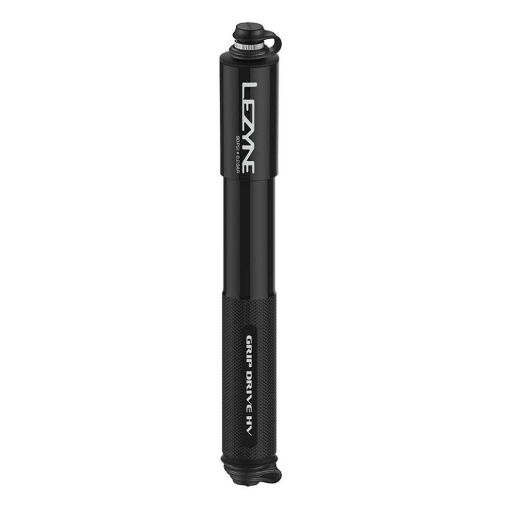 LEZYNE GRIP DRIEVE HV POMPE ABS FLIP CHUCK 90PSI NOIR 231MM
