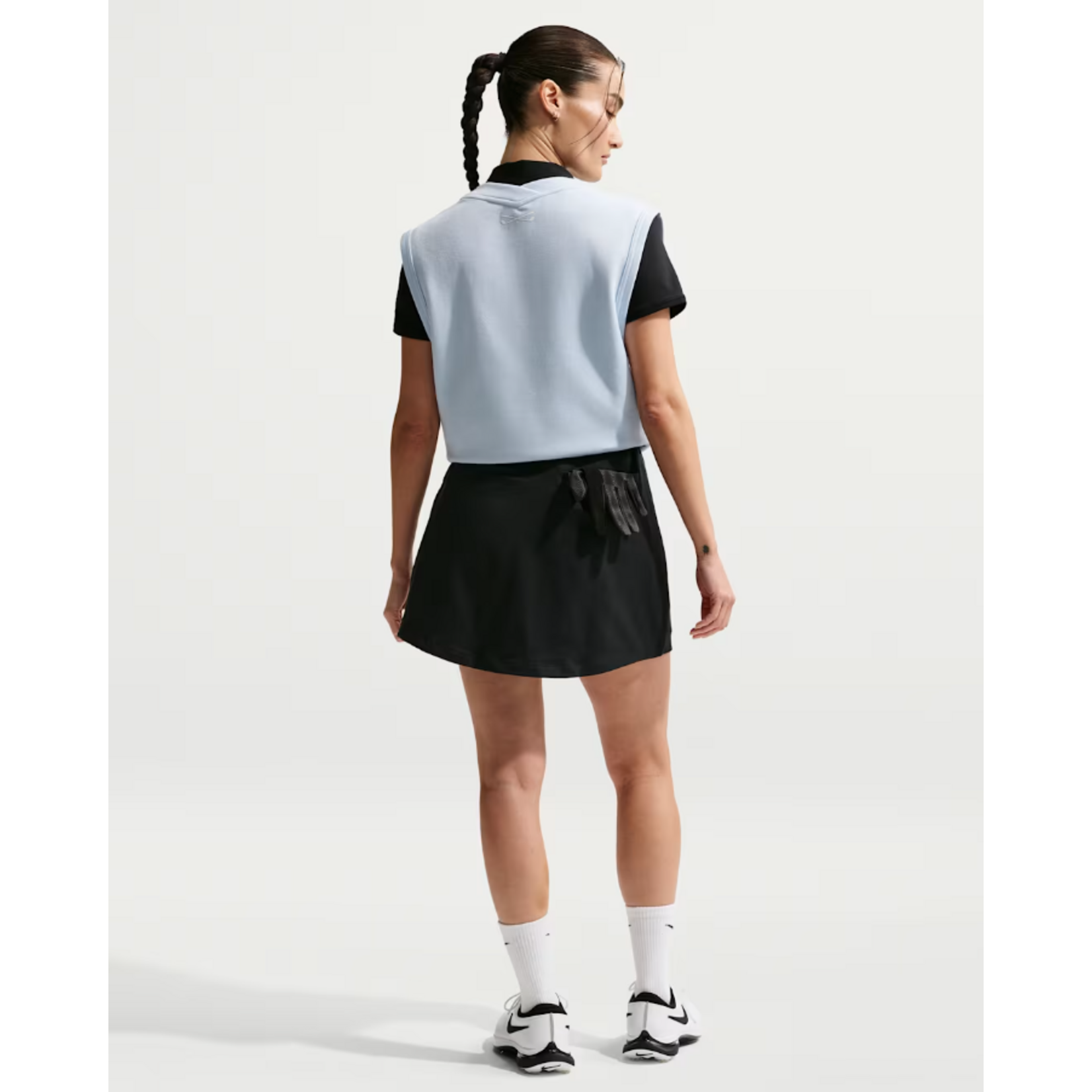NIKE TOUR WOMEN'S DRI-FIT MID-RISE FLOUNCY GOLF SKIRT