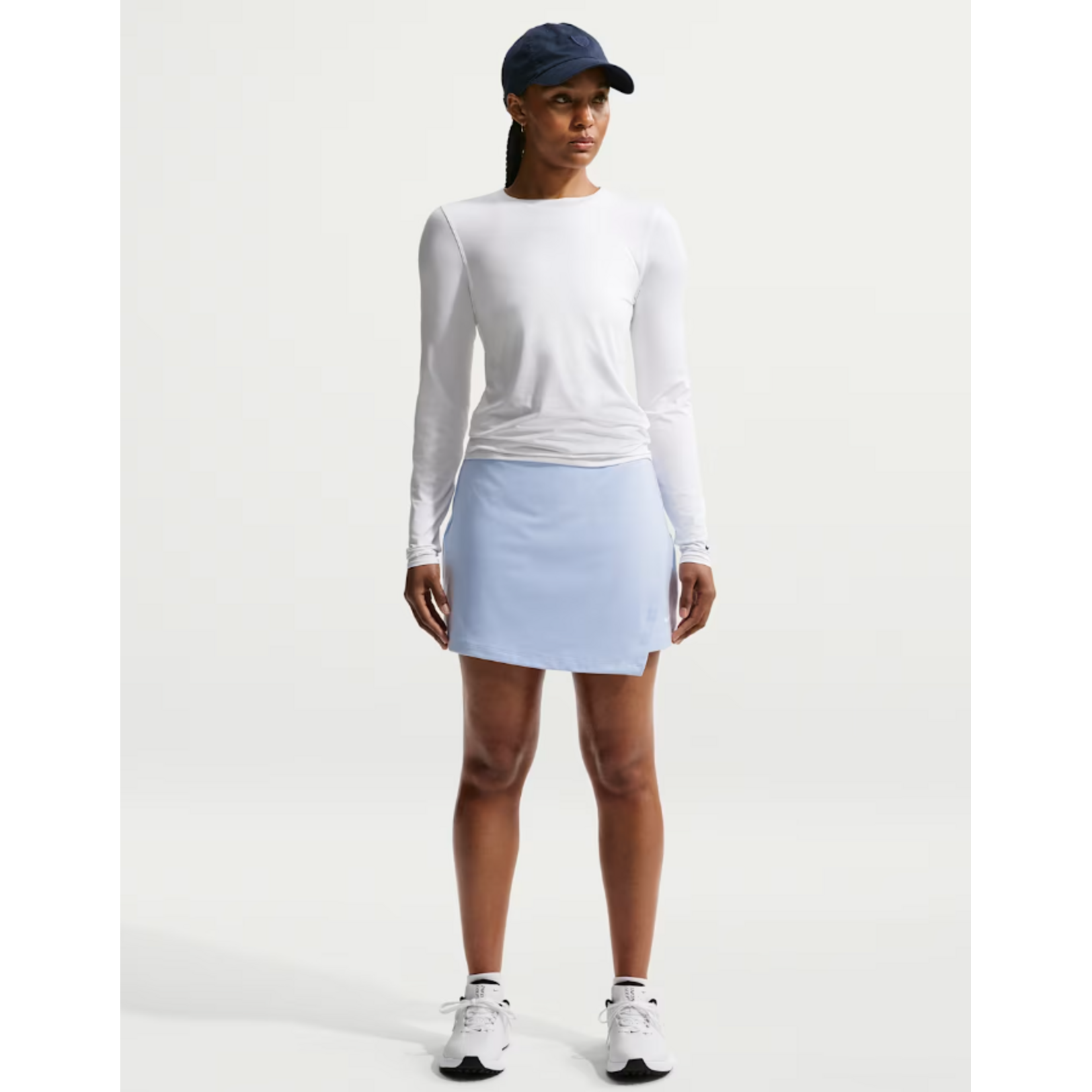 NIKE TOUR WOMEN'S DRI-FIT MID-RISE FLOUNCY GOLF SKIRT