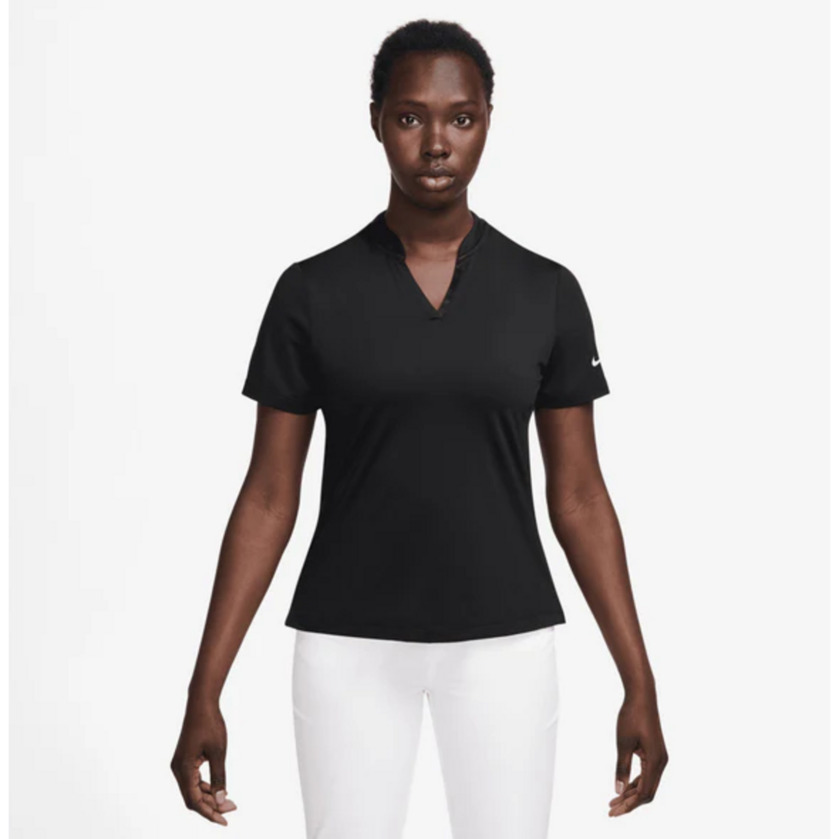NIKE WOMEN'S DRI-FIT TOUR BLADE SHORT SLEEVE POLO