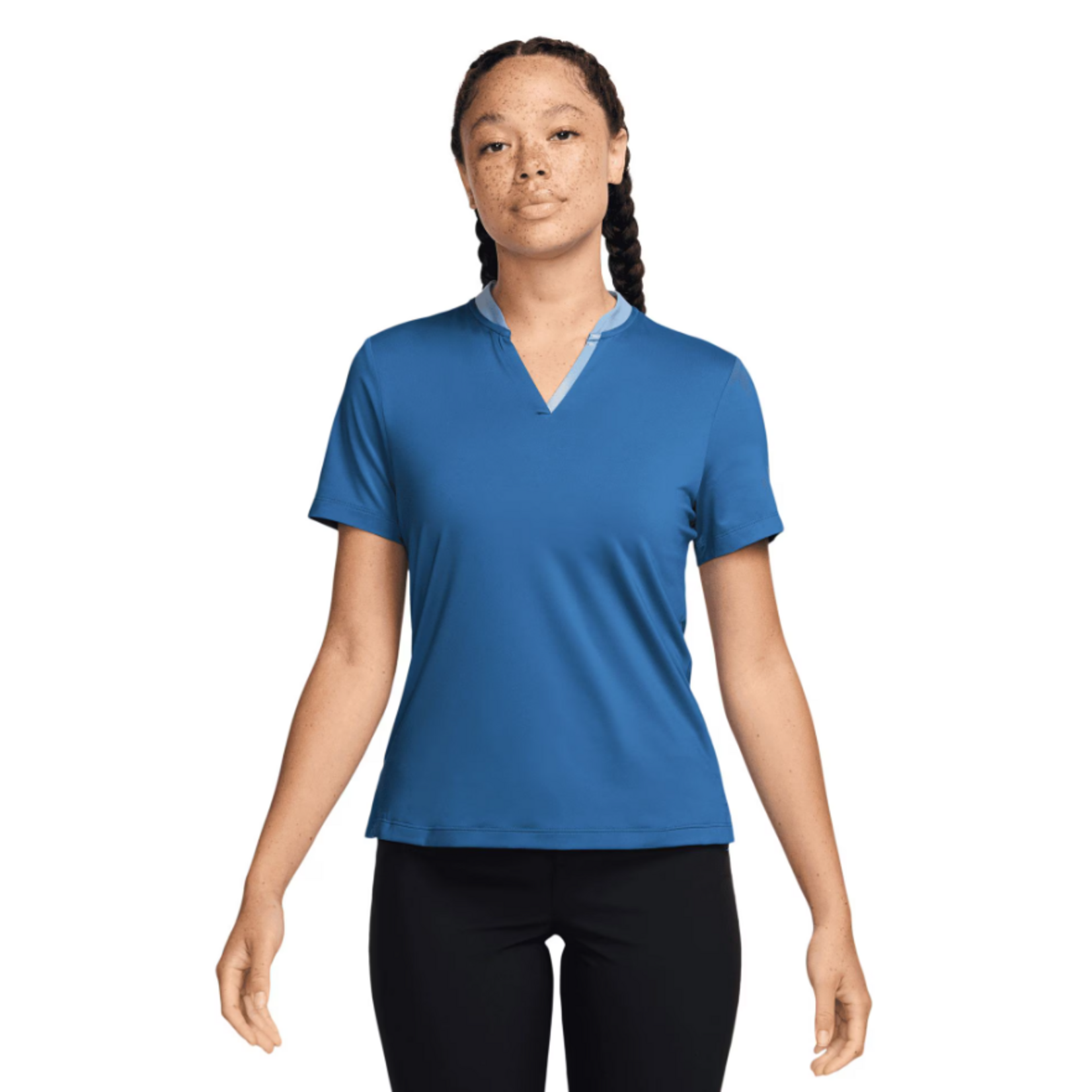 NIKE WOMEN'S DRI-FIT TOUR BLADE SHORT SLEEVE POLO