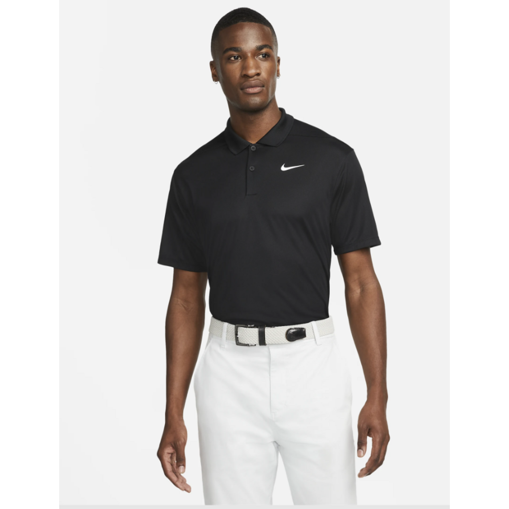 NIKE MEN'S DRI-FIT VICTORY SOLID SHORT SLEEVE POLO